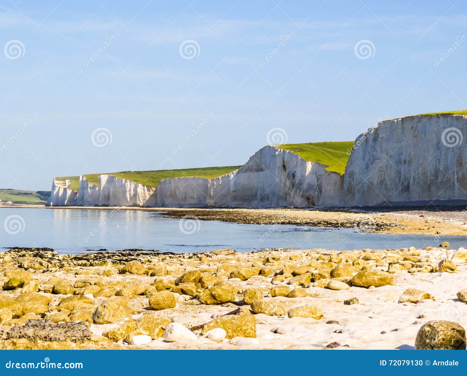 Seven Sisters National Park, East Sussex, England Stock Photo - Image ...
