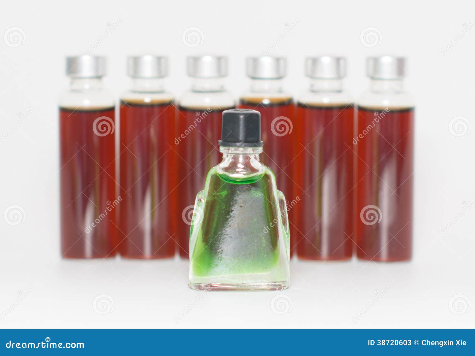 Several Bottles of Liquid Medicine Stock Image Image of homeopathic