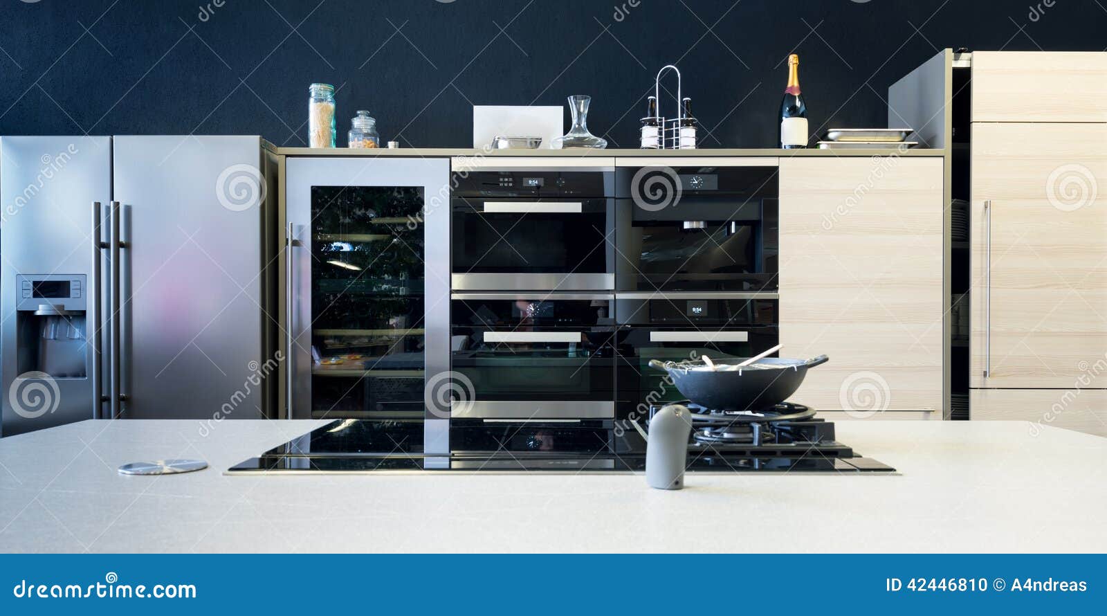 Several Electronic Kitchen Equipment Stock Photo Image of decor, grip