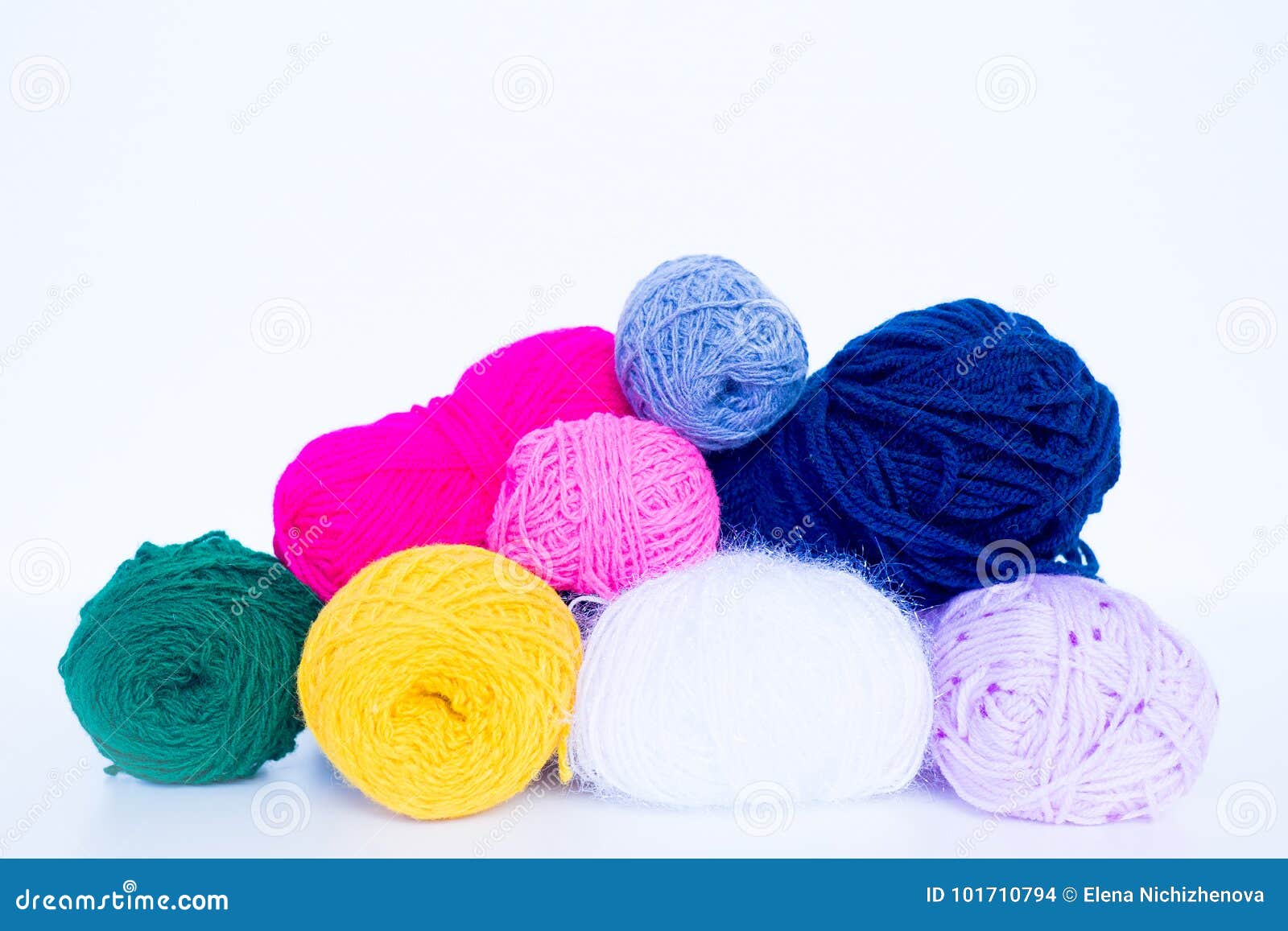 Several Knitting Accessories Stock Photo Image of fiber, fabric