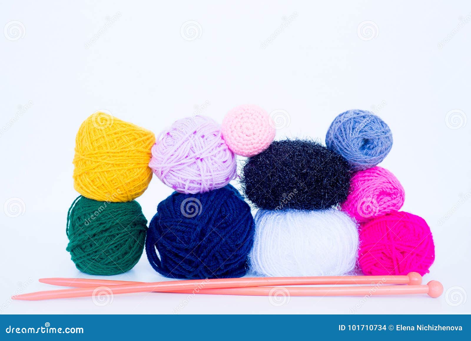 Several Knitting Accessories Stock Photo Image of closeup, clothing