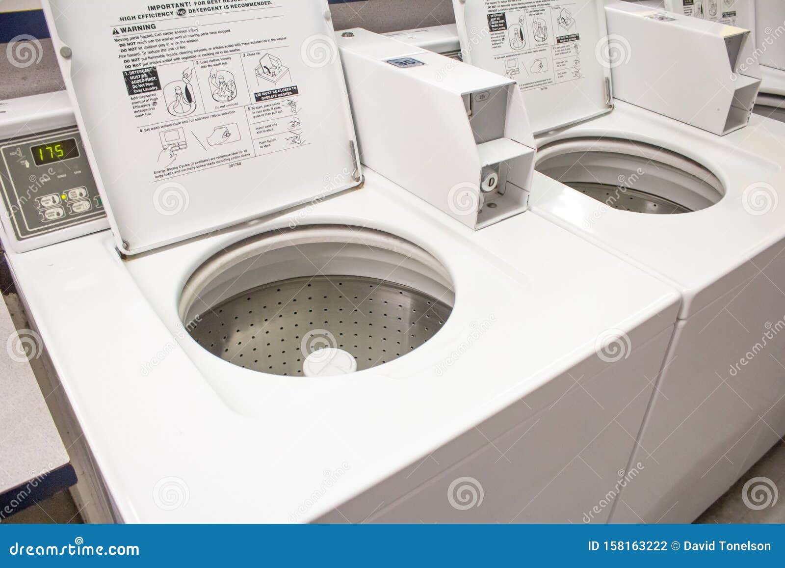 Washing Machines at the Laundromat Editorial Photography  Image of articles, dirt 158163222