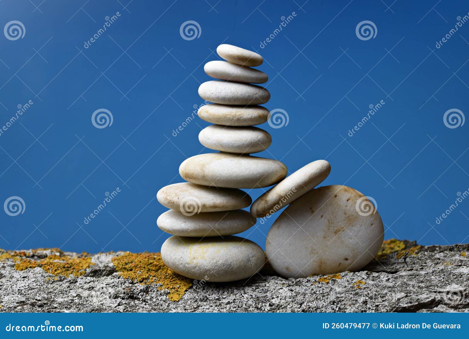 stacked stones keeping balance