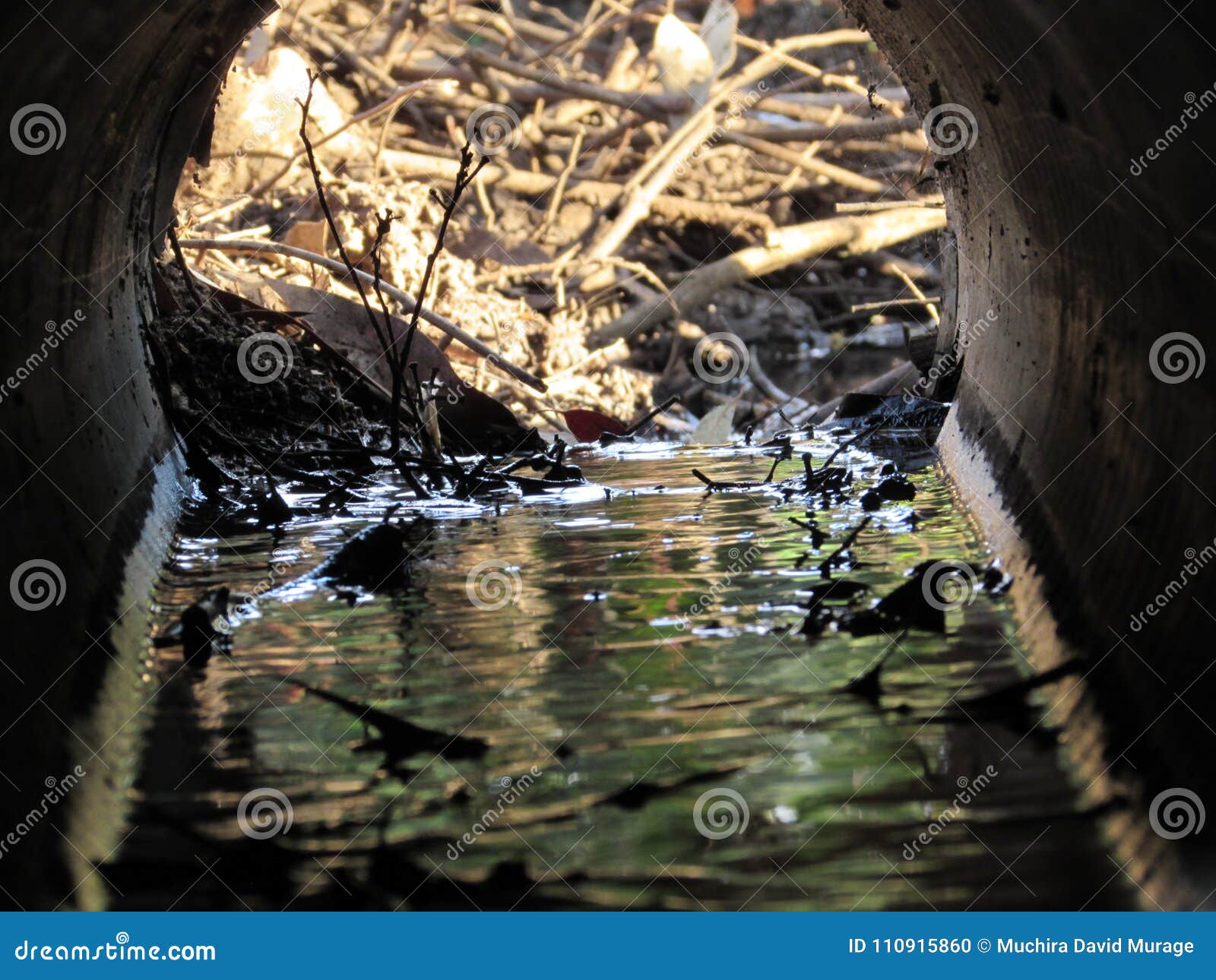 Sewage Tunnels in Nairobi stock photo. Image of nairobi 110915860