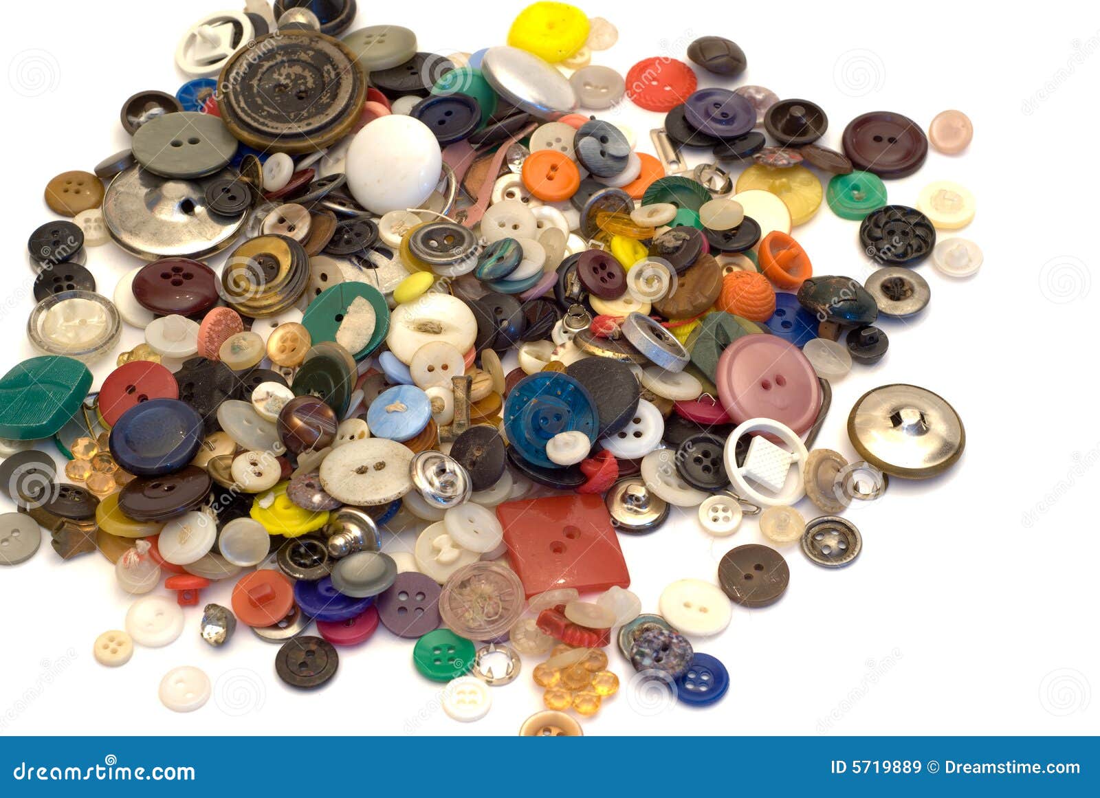 Sewing Buttons stock image. Image of plastic, many, button 5719889