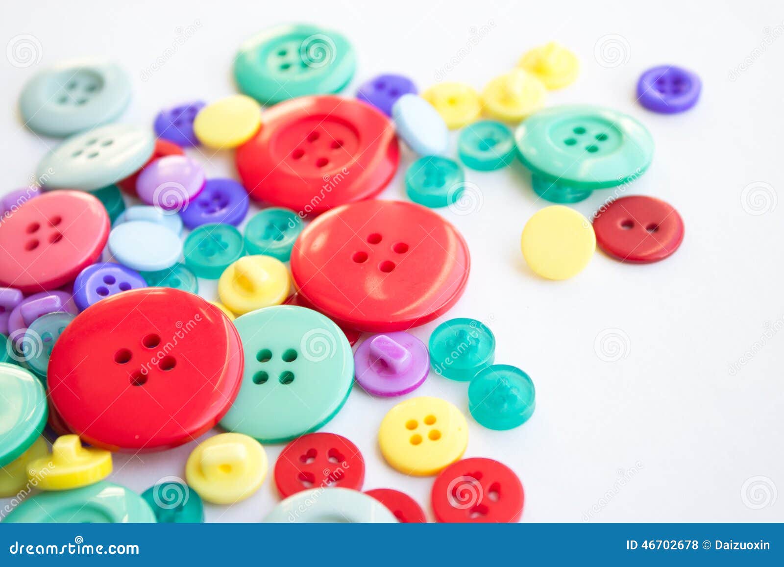 Sewing buttons stock photo. Image of gray, pattern, blue 46702678