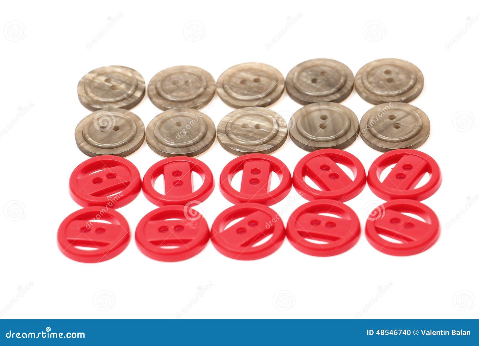 Sewing buttons stock photo. Image of pile, varicolored 48546740