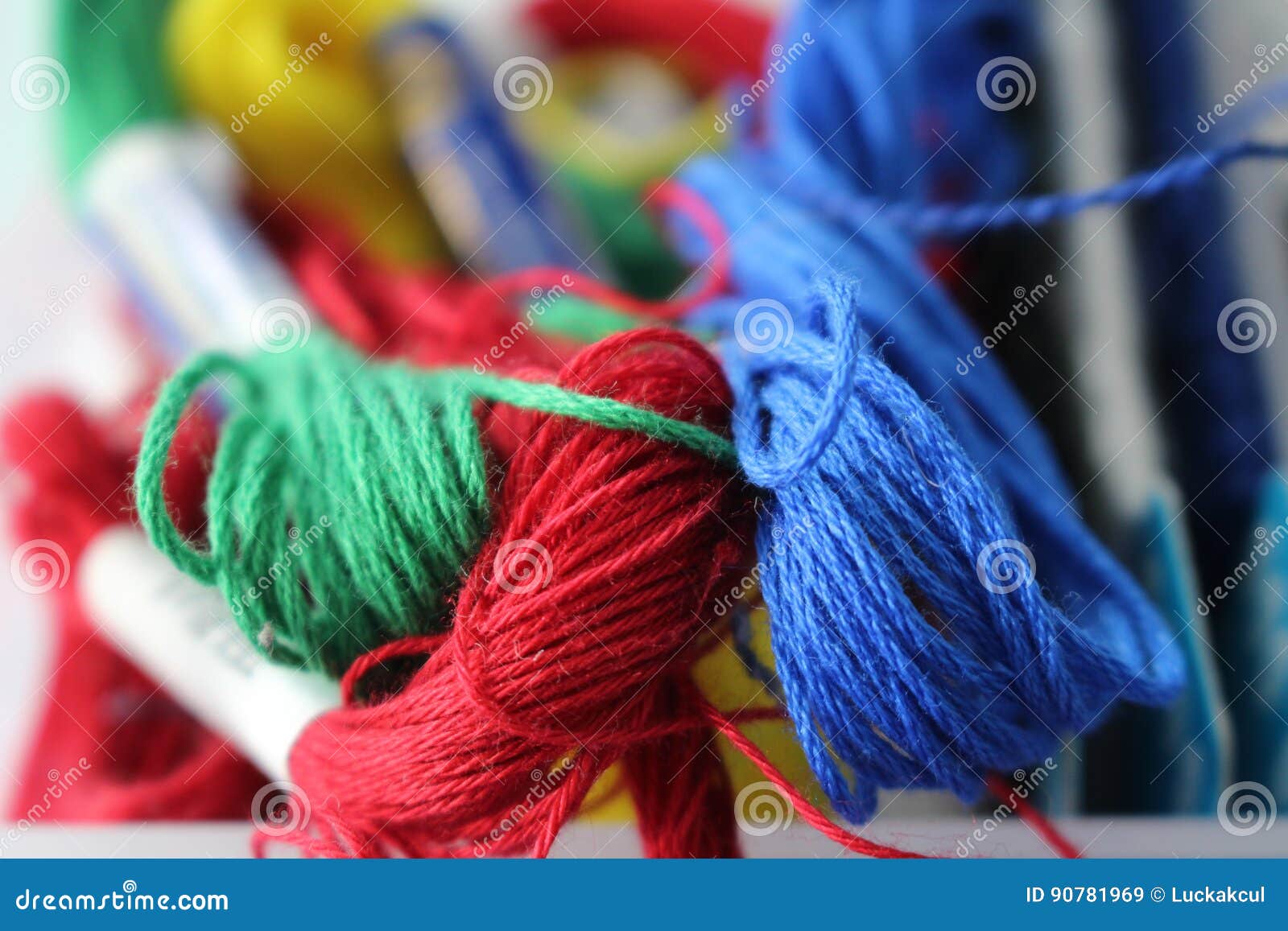Sewing cotton yarn stock image. Image of equipment, notions 90781969