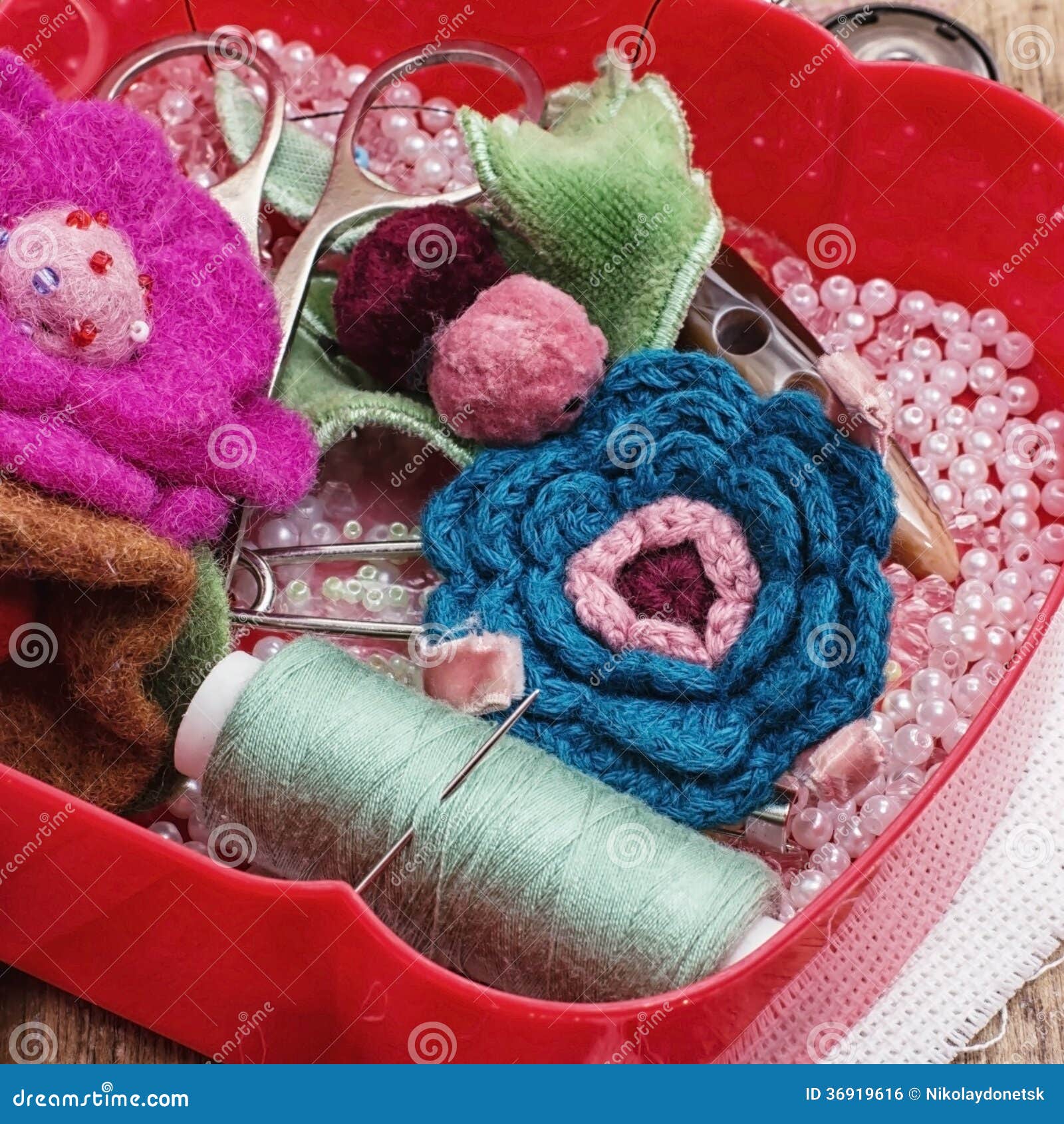 Sewing and embroidery stock photo. Image of instrument 36919616