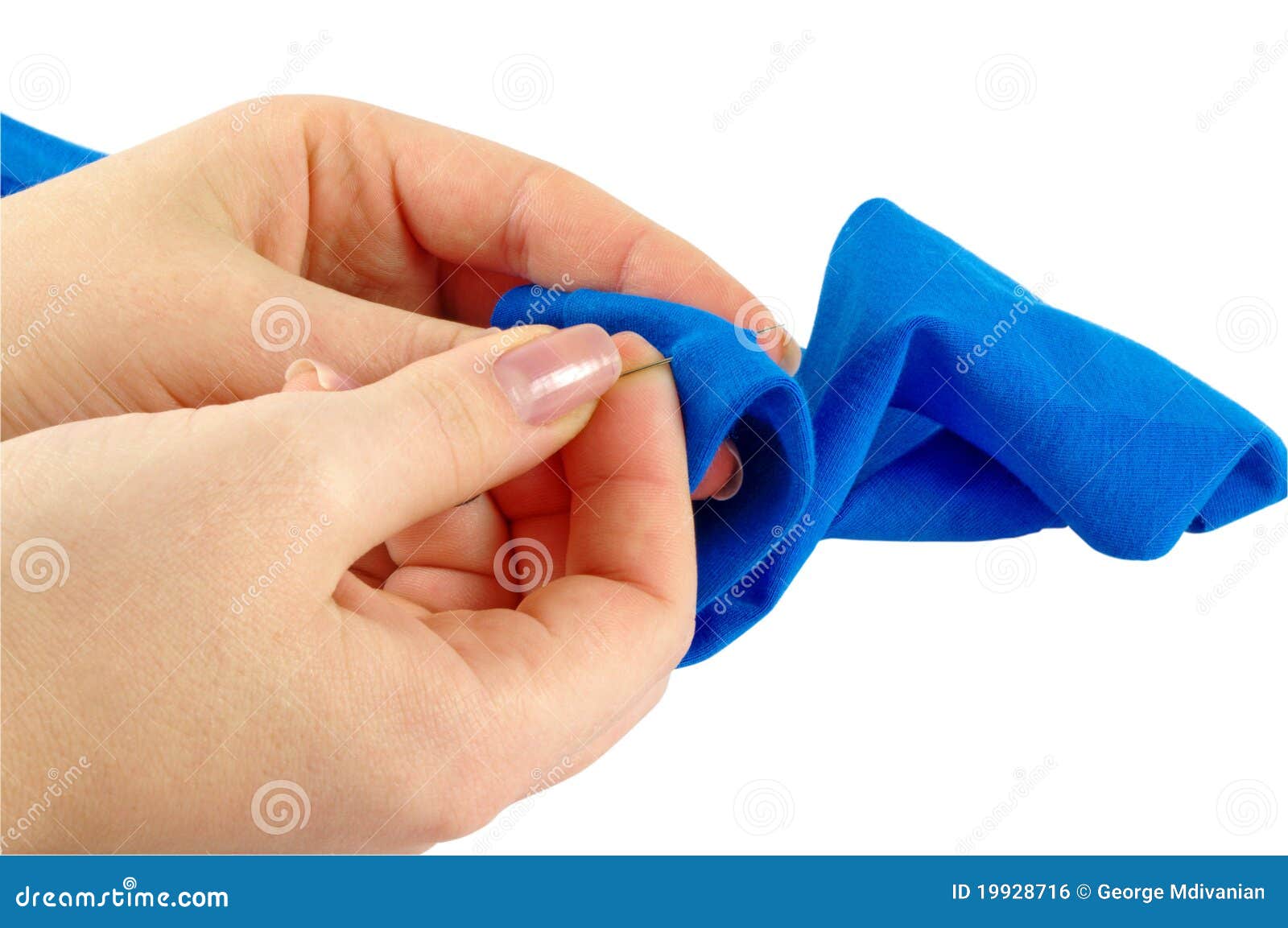 Sewing hand stock photo. Image of clothing, hand, woman 19928716