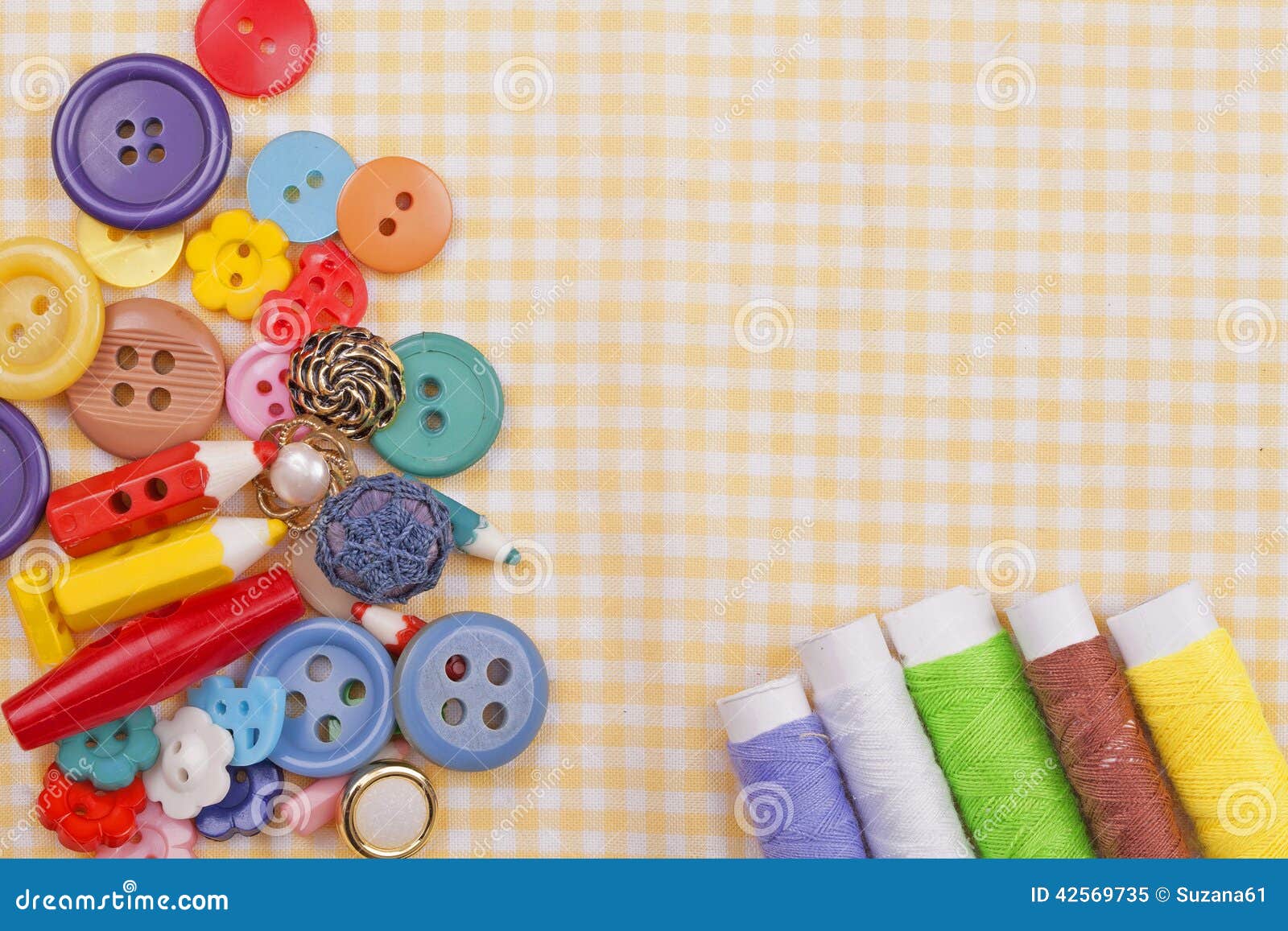 Sewing kit stock image. Image of textile, work, equipment - 42569735