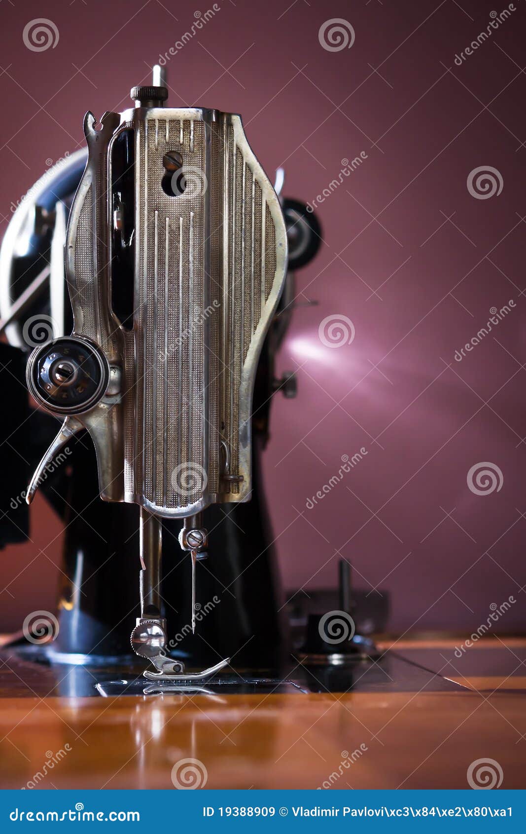 Sewing Machine stock image. Image of textile, seam, manufacturing