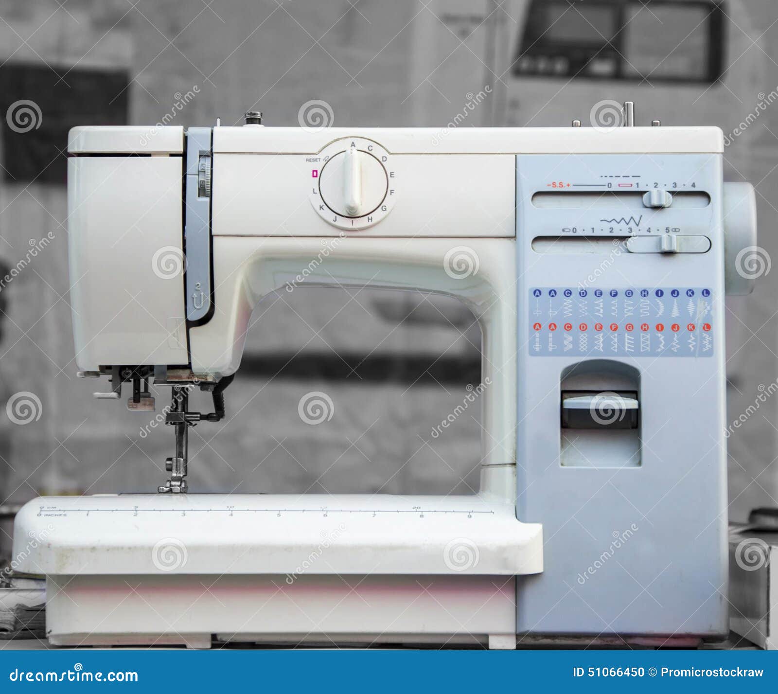 Sewing machine for craft stock photo. Image of needlework 51066450