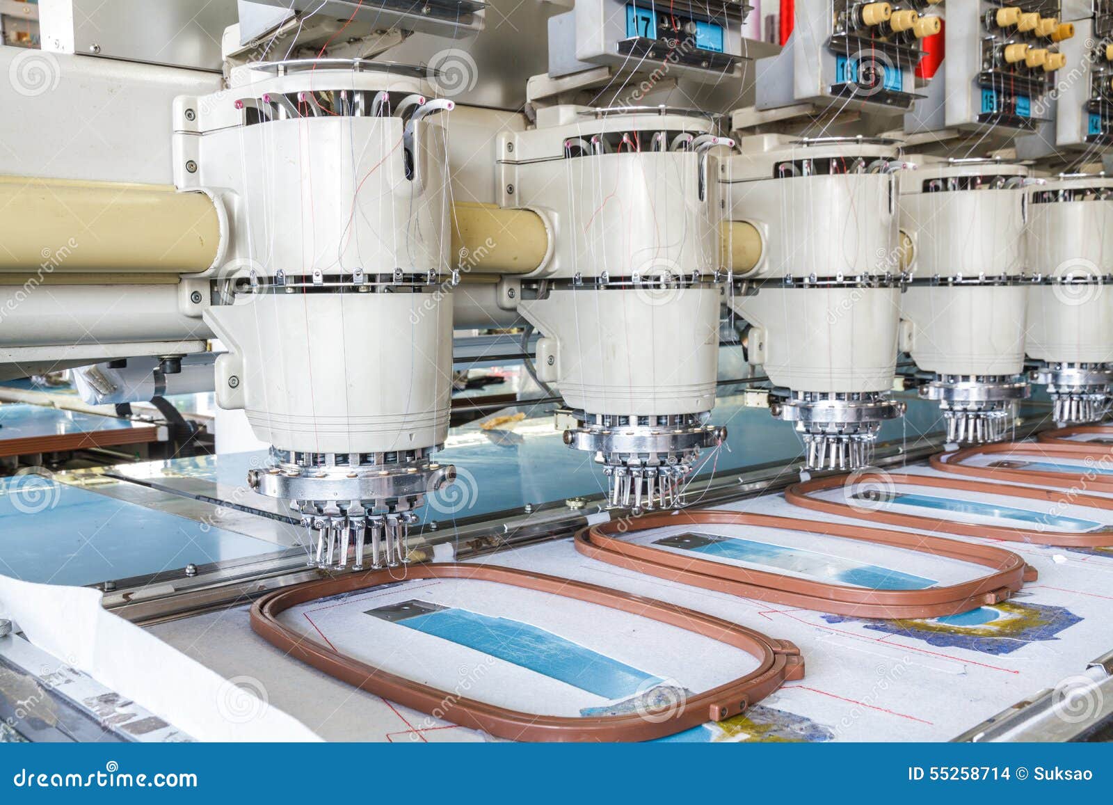 Sewing machine stock photo. Image of needle, manufacturing 55258714