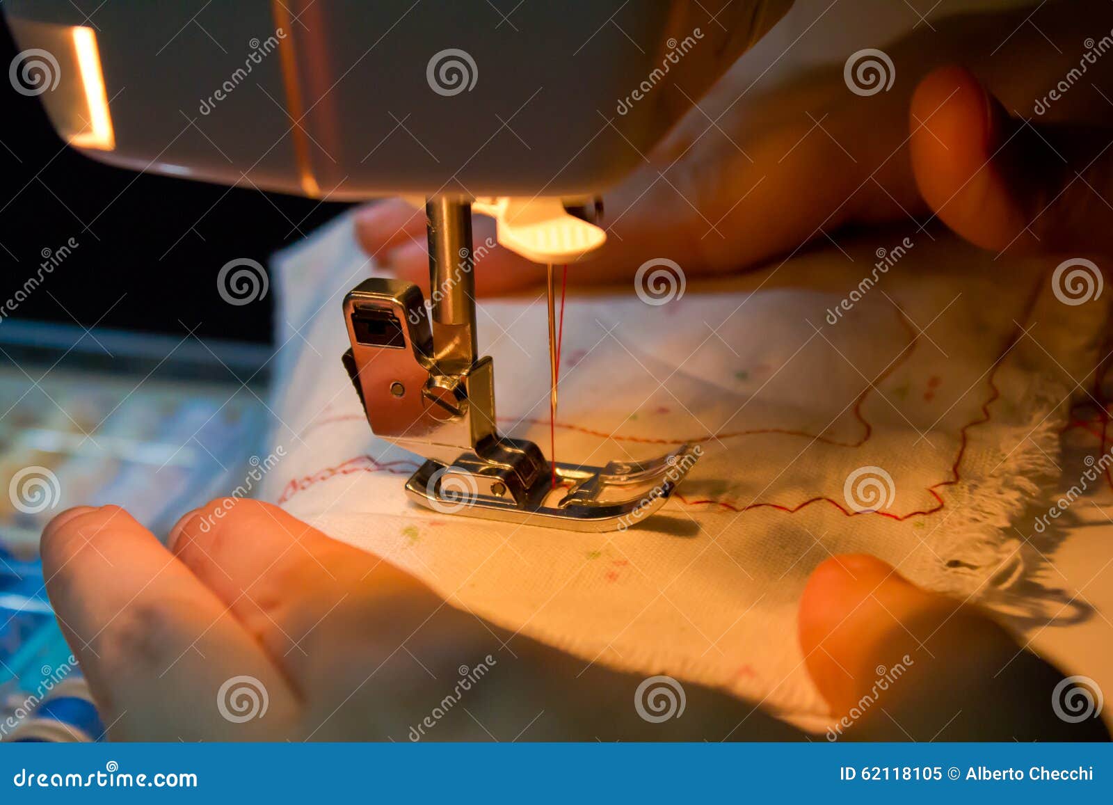 Sewing machine stock image. Image of dress, closeup, leisure 62118105