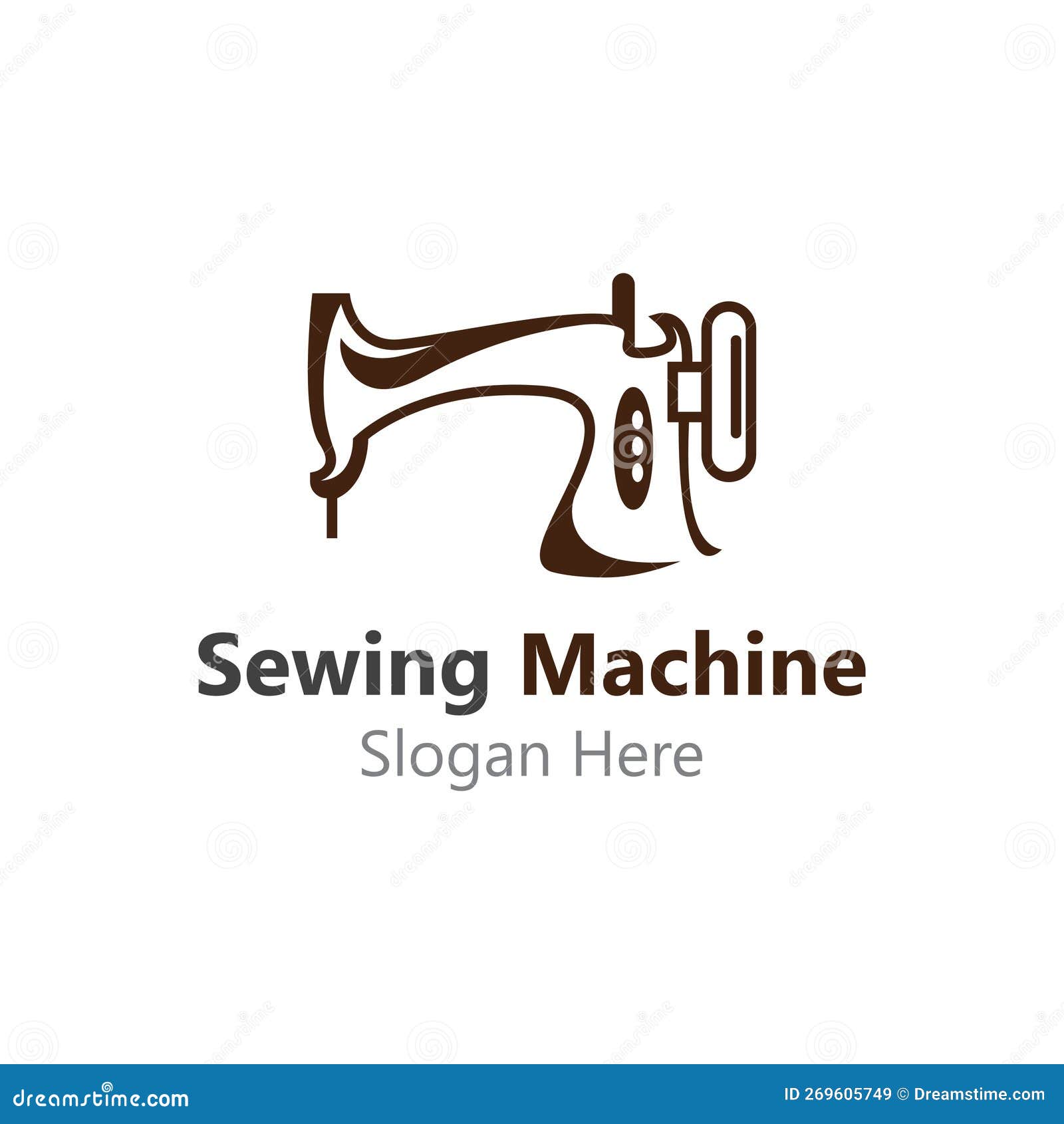 Sewing Machine Logo Design Concept, Tailor Sewing Vector, Fashion ...