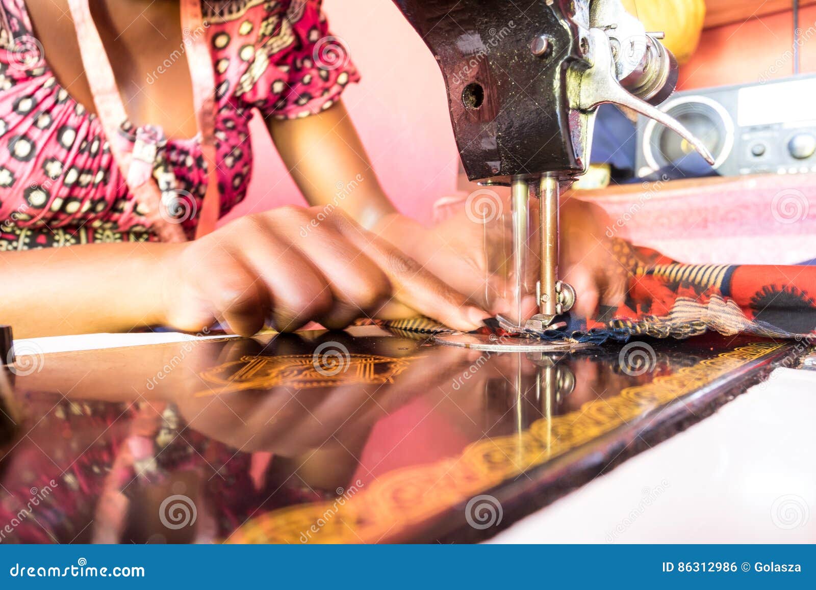 Sewing machine and tailor stock photo. Image of creative 86312986