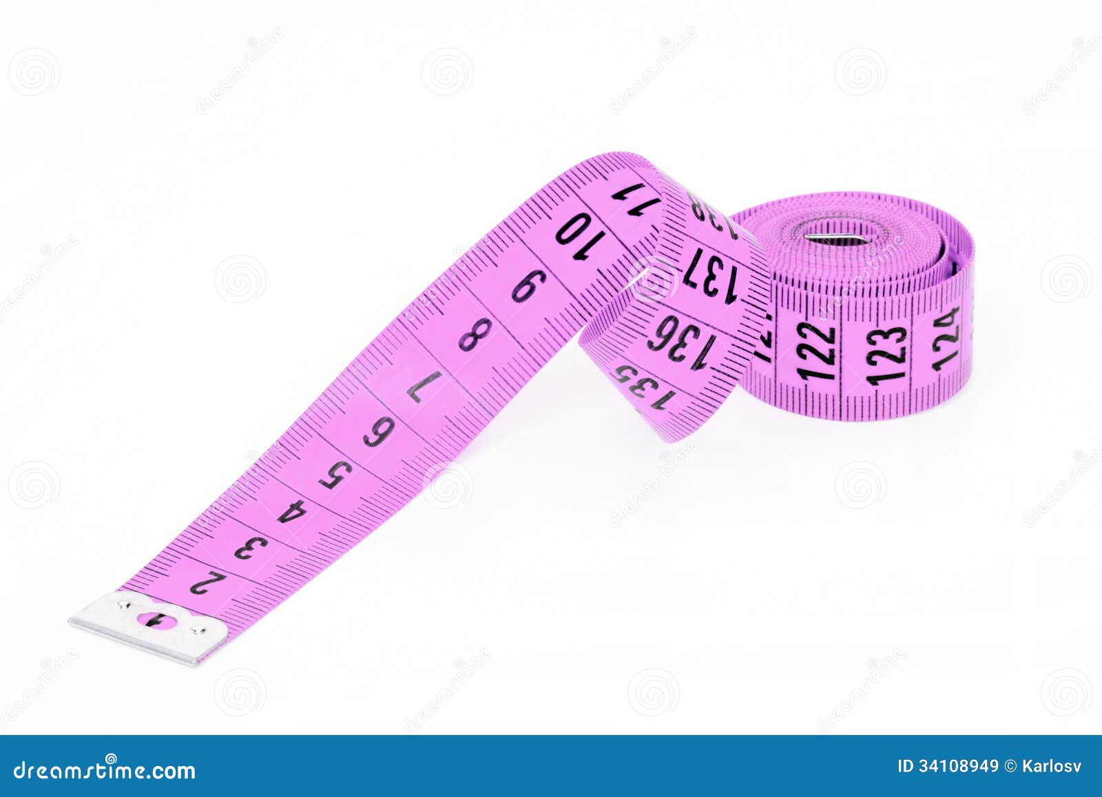 Sewing measuring tape stock image. Image of inch, measuredtape - 34108949