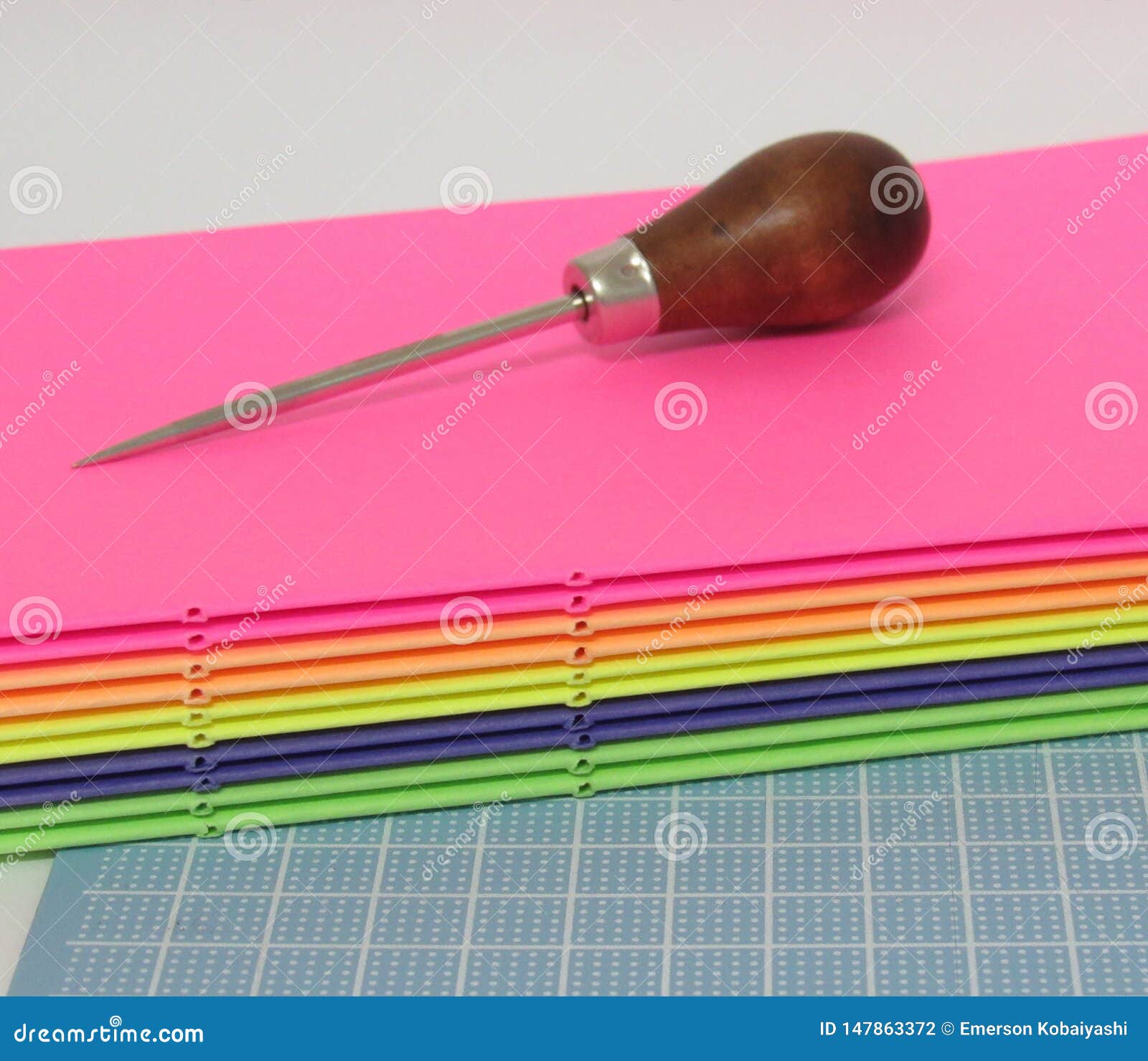 The art of bookbinding stock photo. Image of handicraft 147863372