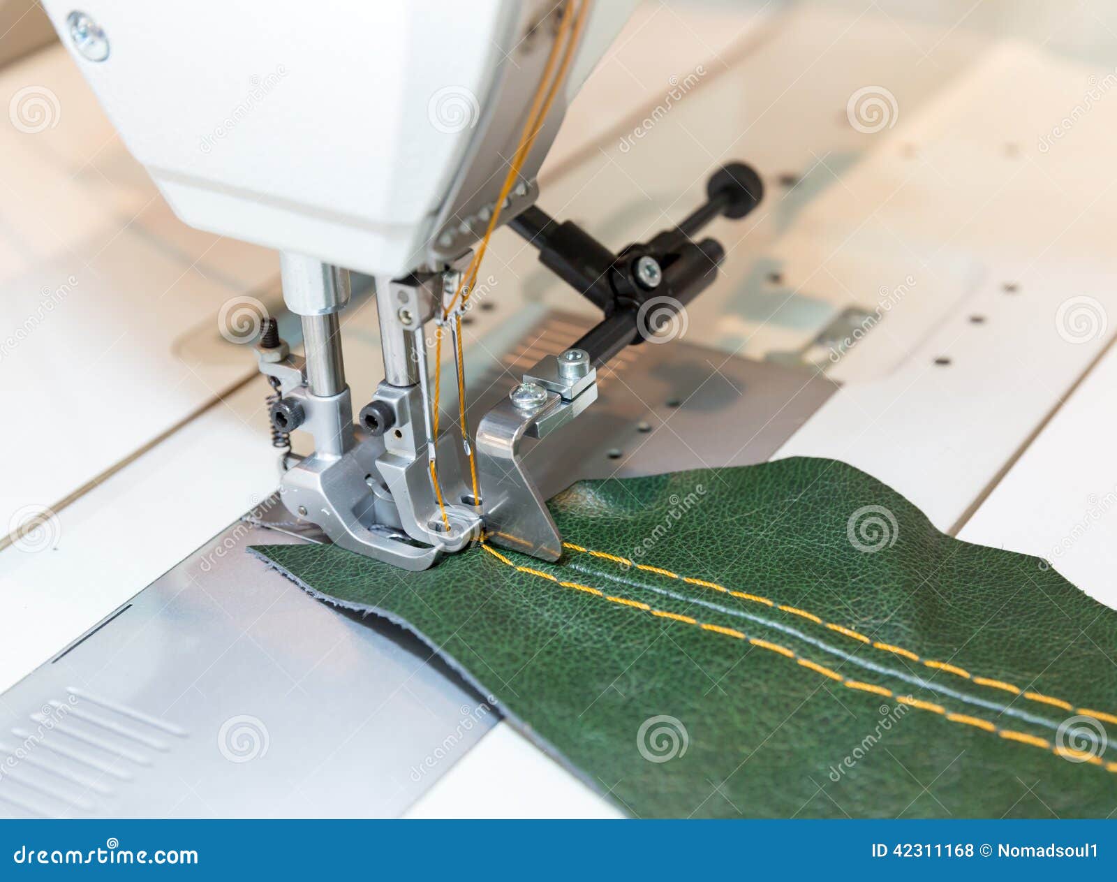 Sewing Process in the Phase of Overstitching Stock Photo Image of factory, making 42311168