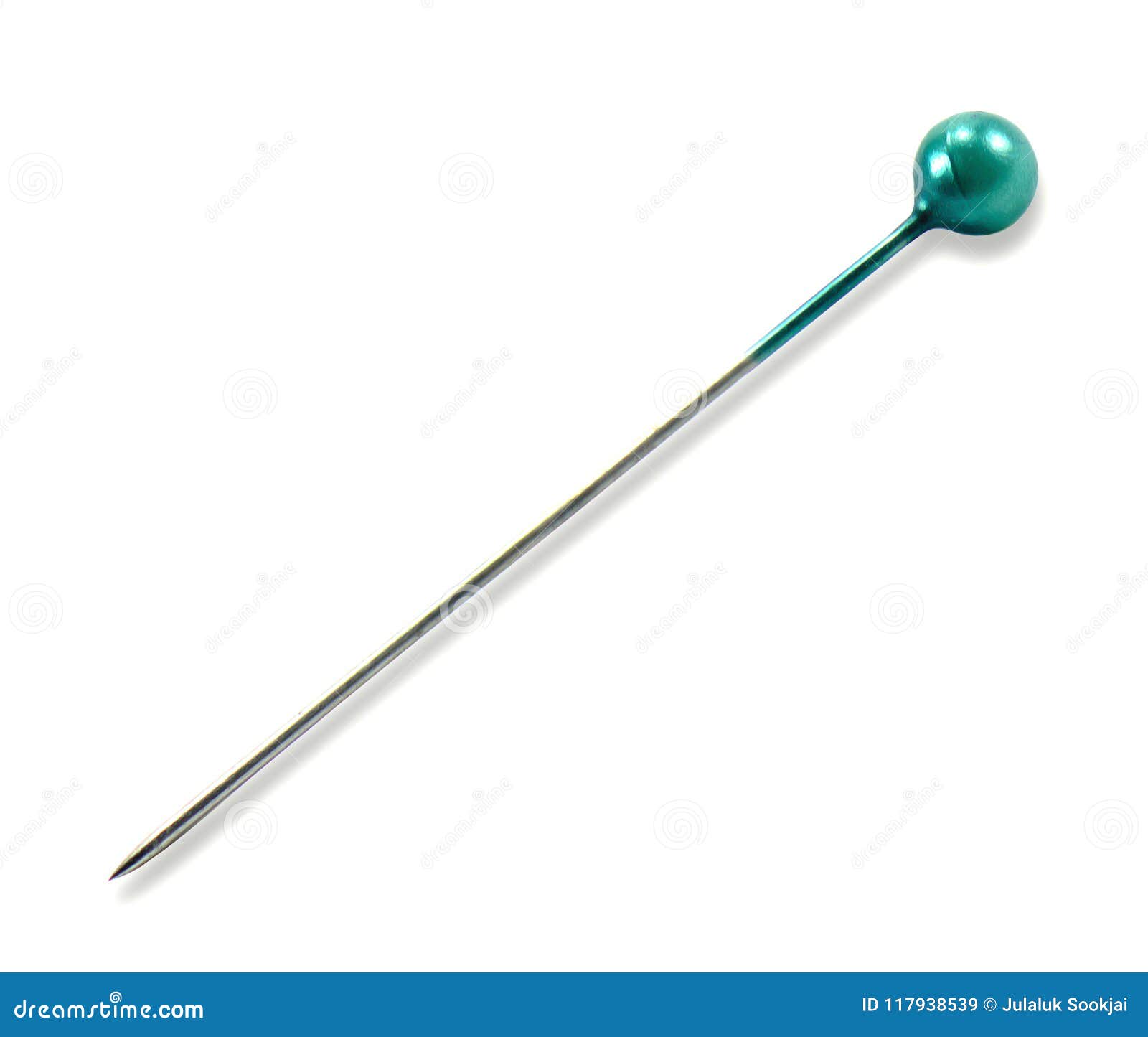 Sewing Push Pin on White Background Stock Image Image of sewing, white 117938539