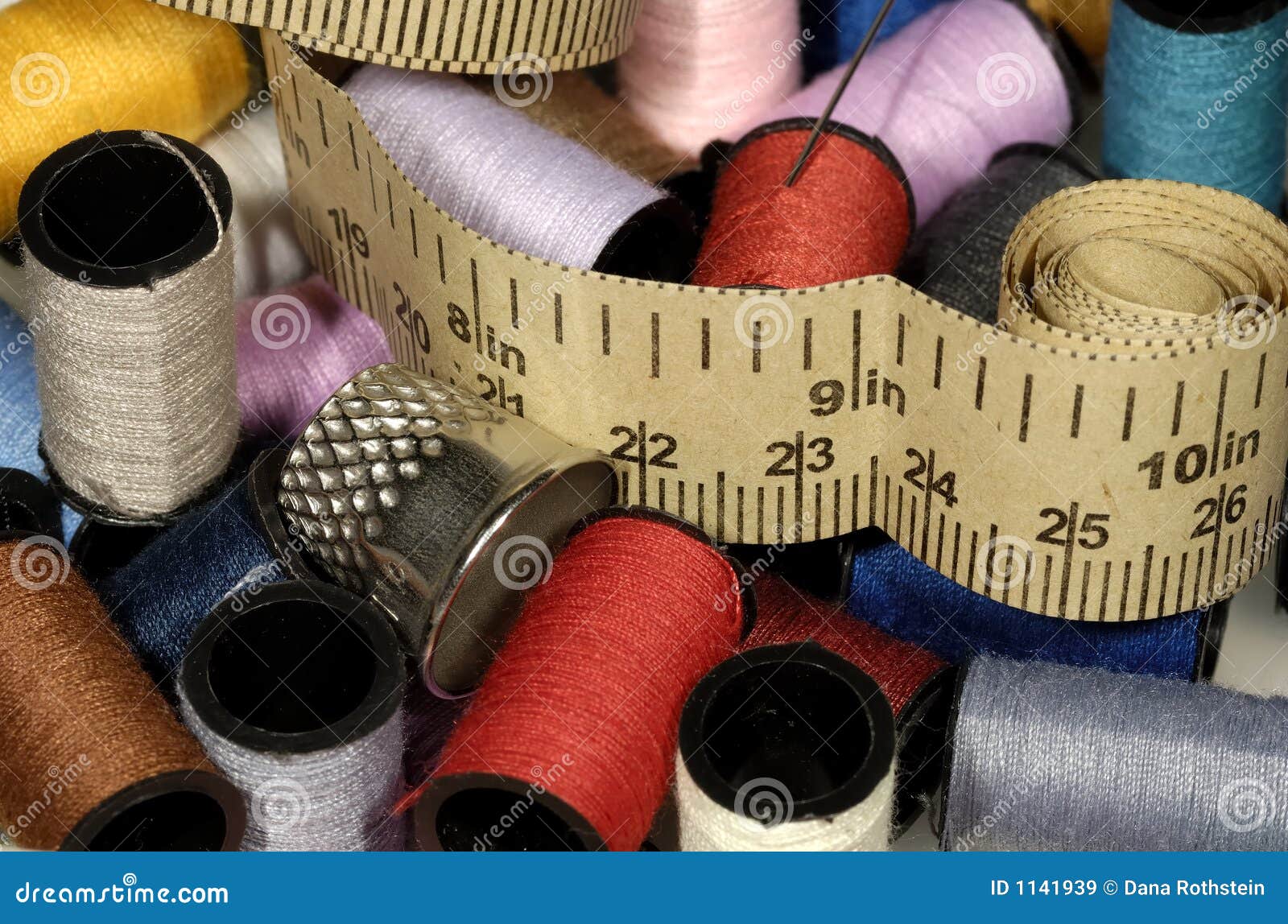 Sewing Related Items stock image. Image of background 1141939