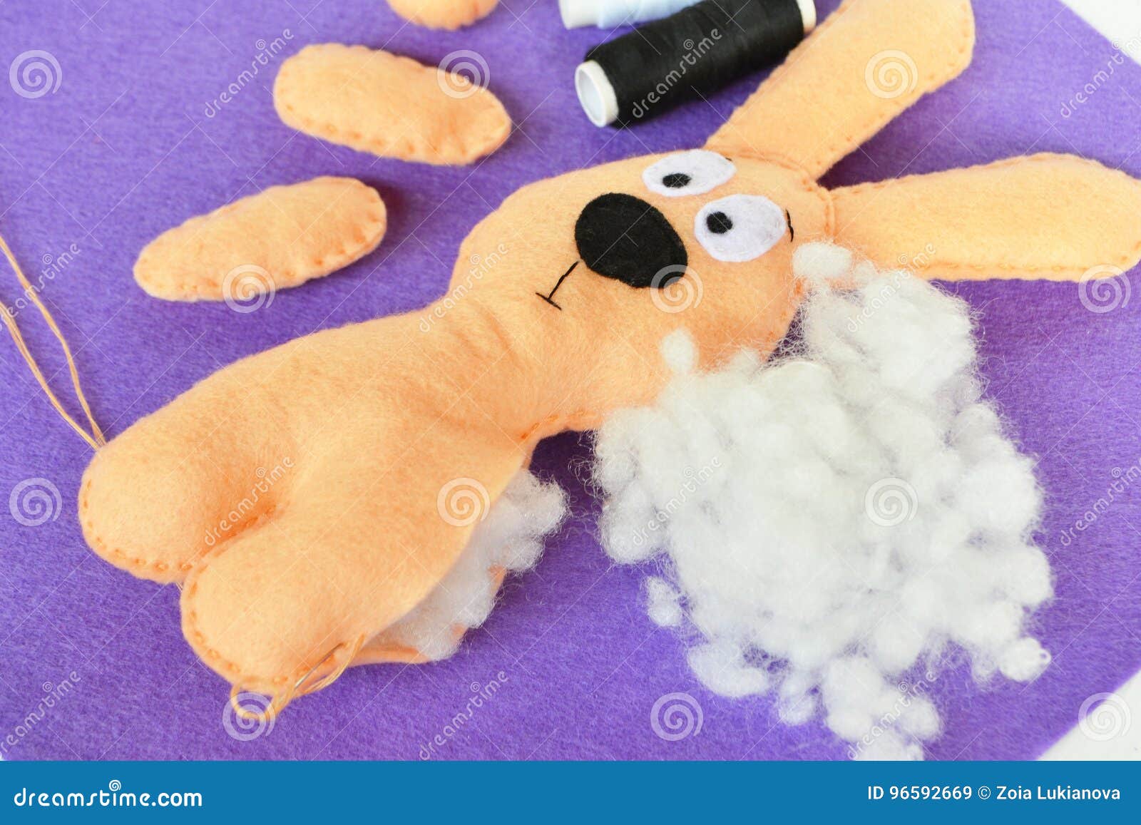 handmade felt stuffed animals