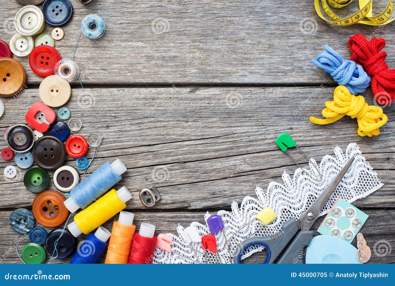 Sewing Supplies stock image. Image of supplies, clothing 45000705
