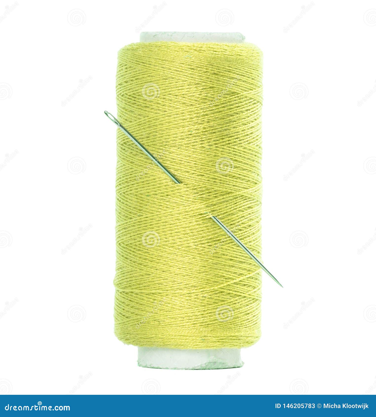 Sewing thread with needle stock image. Image of clothing 146205783