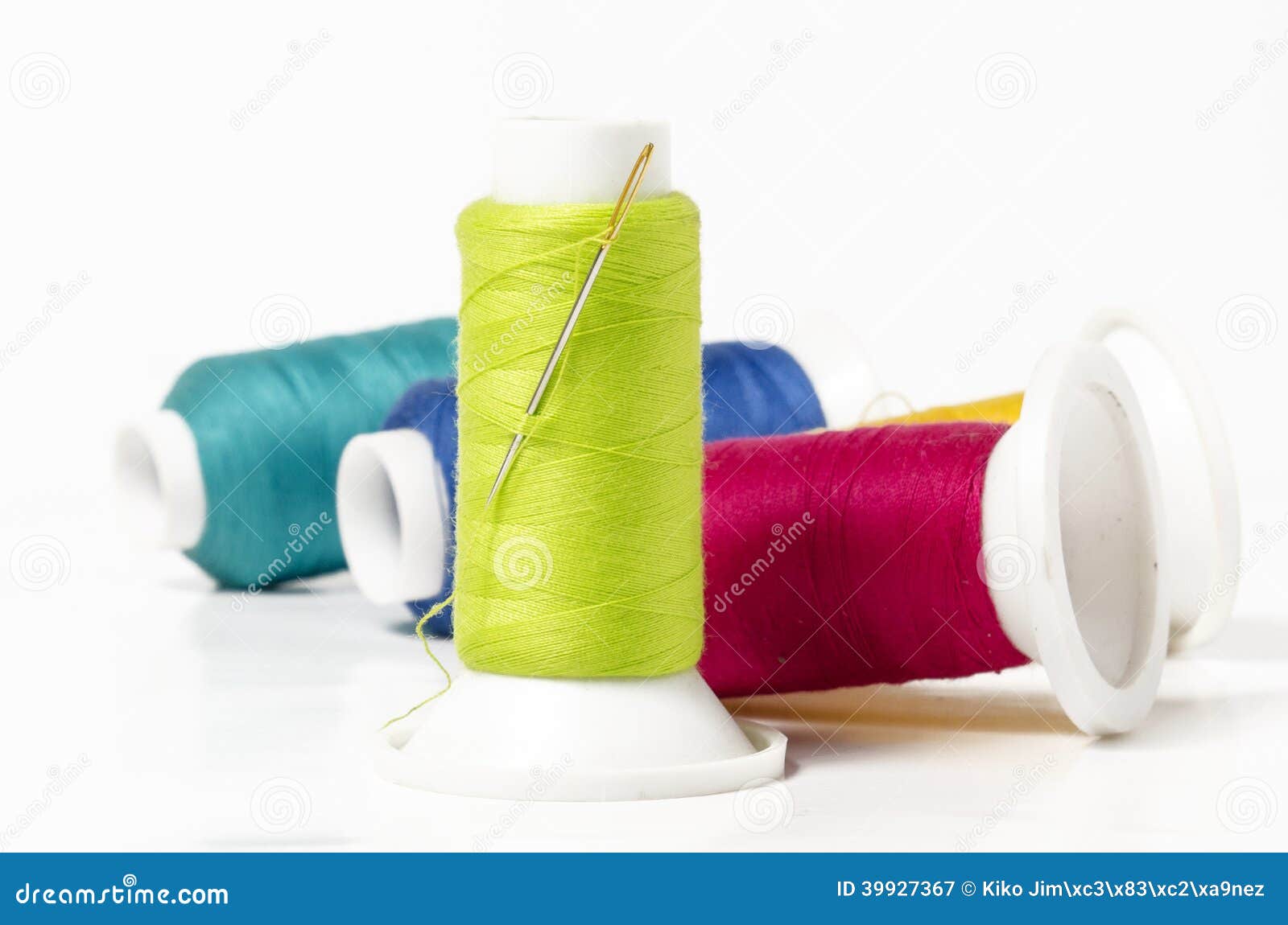 Sewing Threads stock image. Image of thread, bobbin, spool 39927367