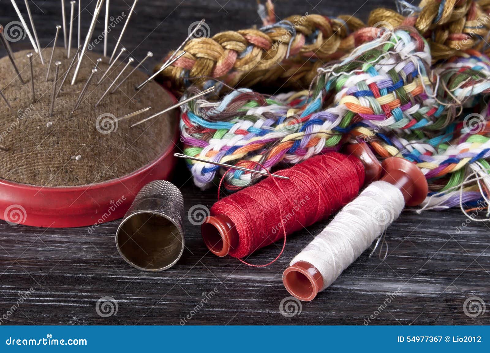 Sewing tools stock image. Image of accessory, equipment 54977367