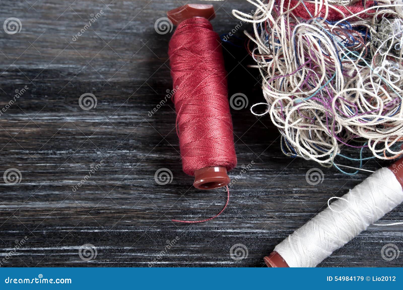 Sewing tools stock image. Image of dressmaking, handmade 54984179