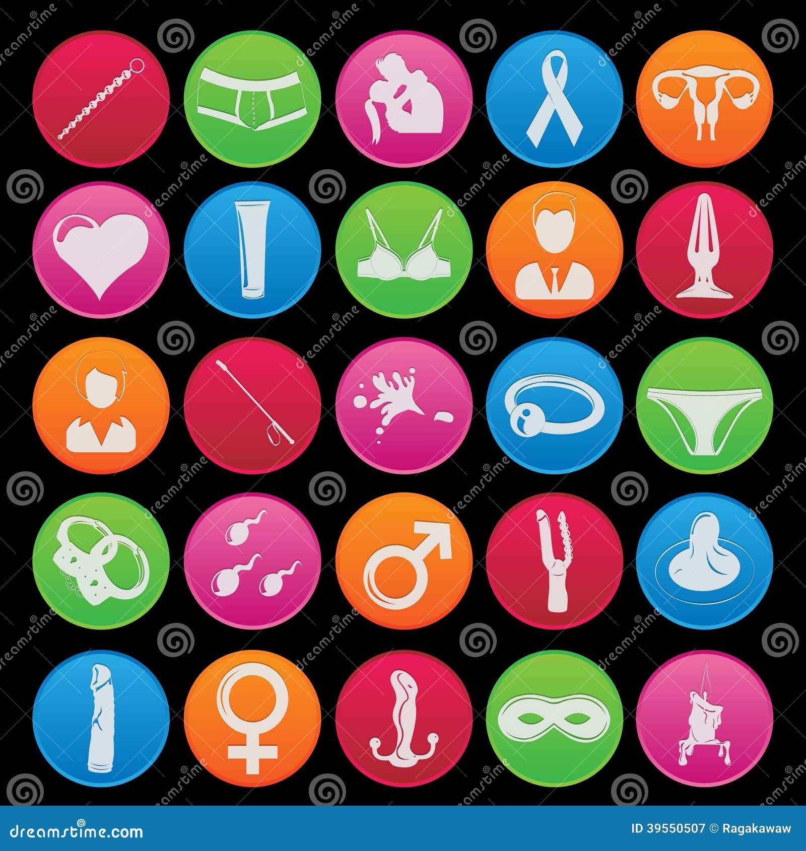 Sex Icon Stock Vector Image 39550507