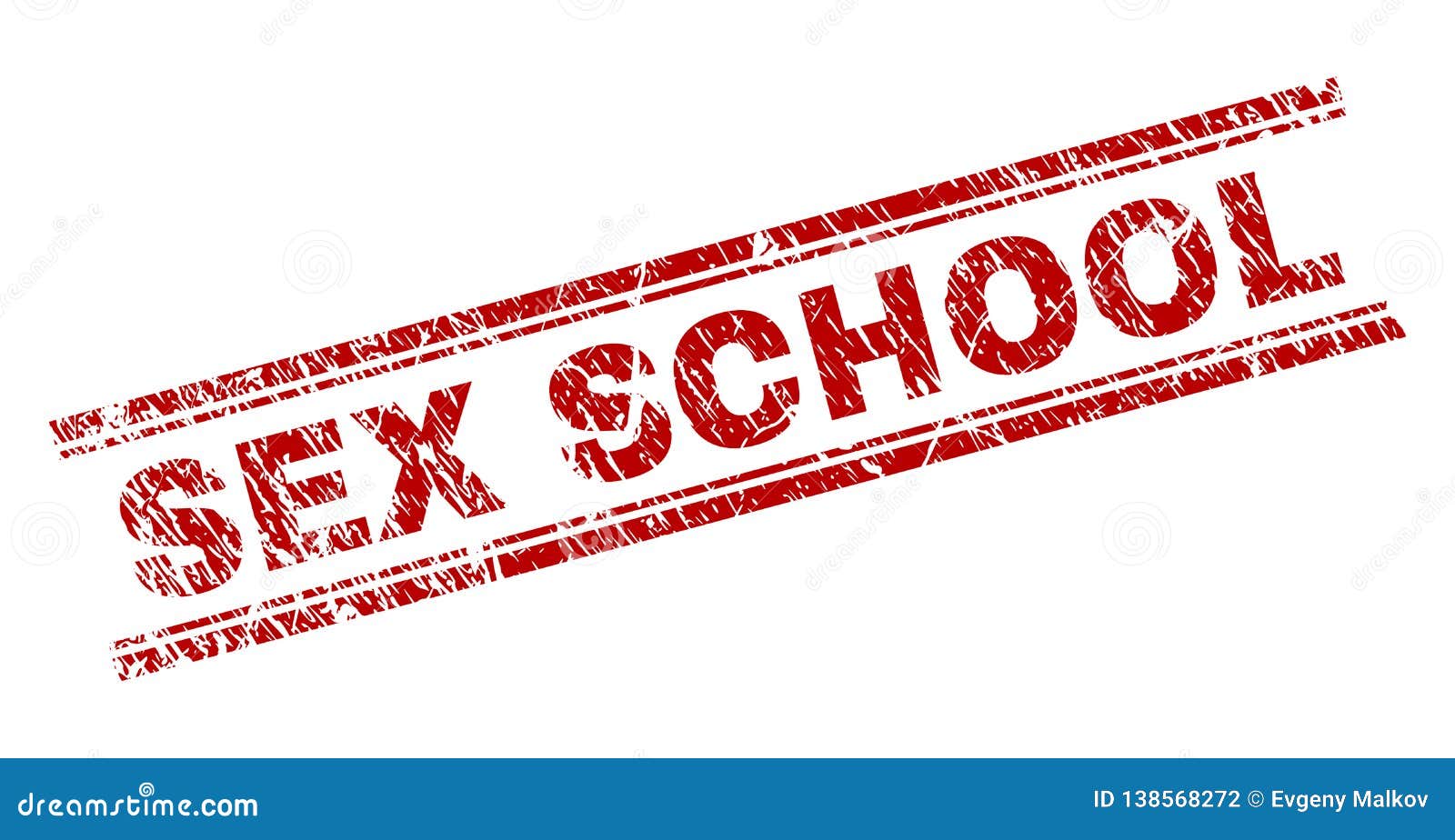 Scratched Textured Sex School Stamp Seal Stock Vector Illustration Of Imprint Print 138568272