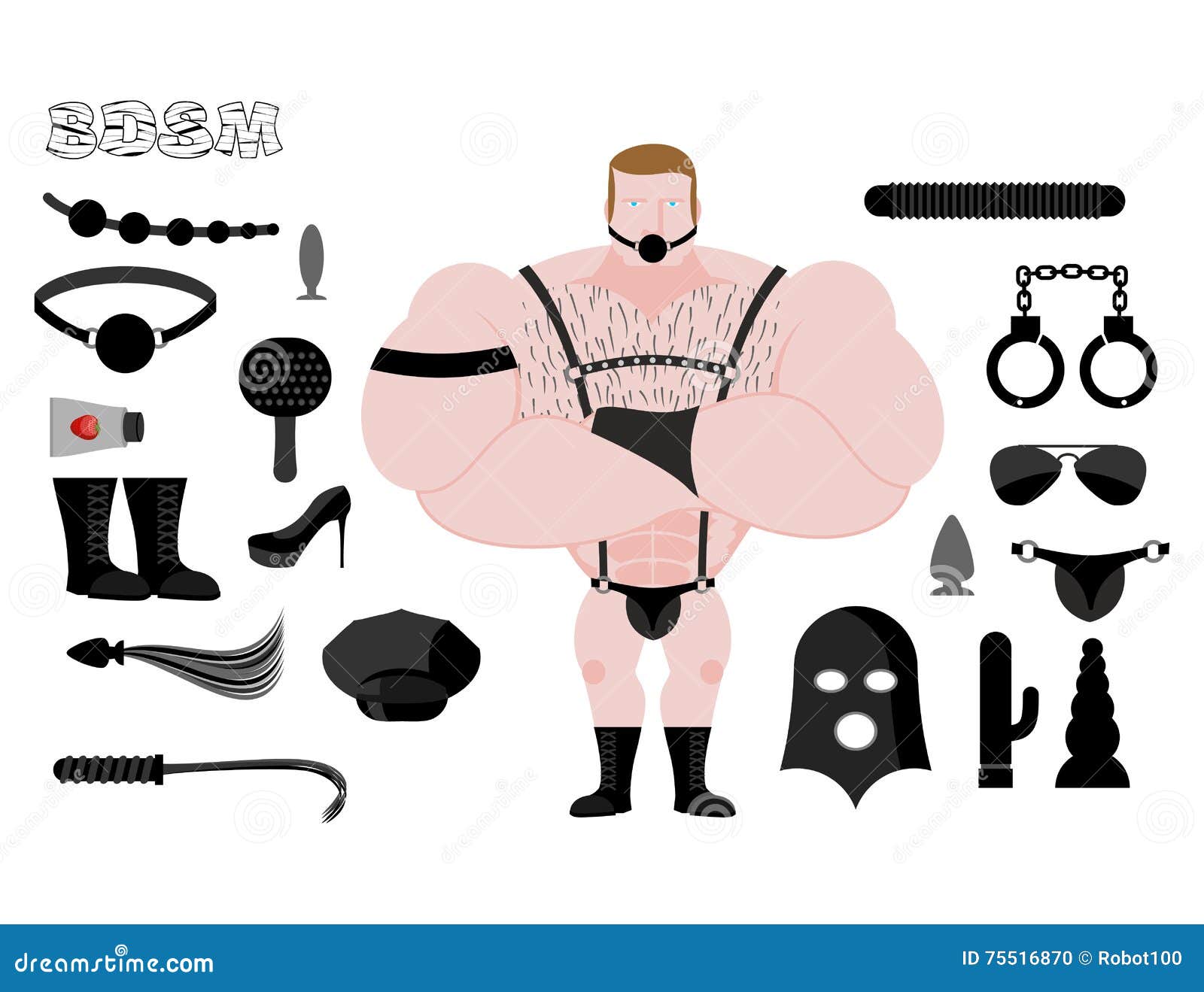 Bdsm Sex Slave Sex Slave BDSM and Sextoys Set