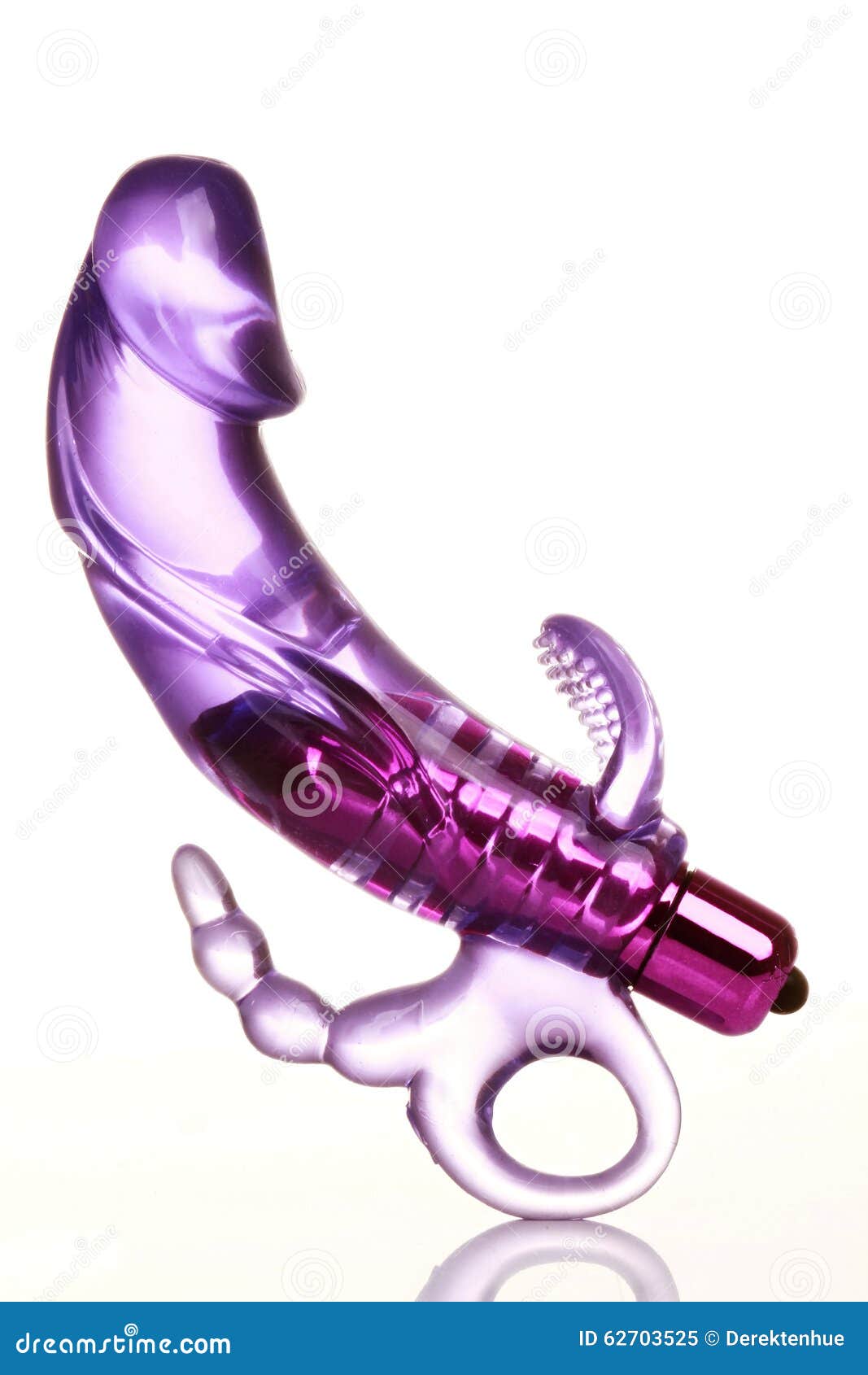 Photo about Image of a sex toy with white background. 