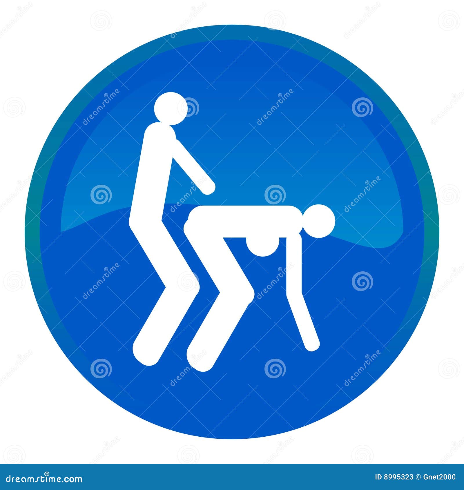 Sex Web Button Stock Vector Illustration Of