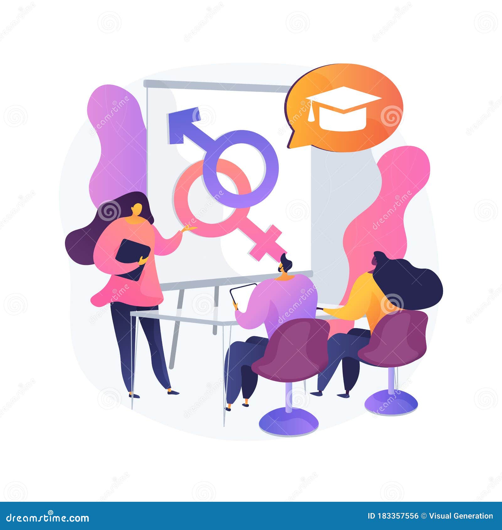 Sexual Education Abstract Concept Vector Illustration 194525816