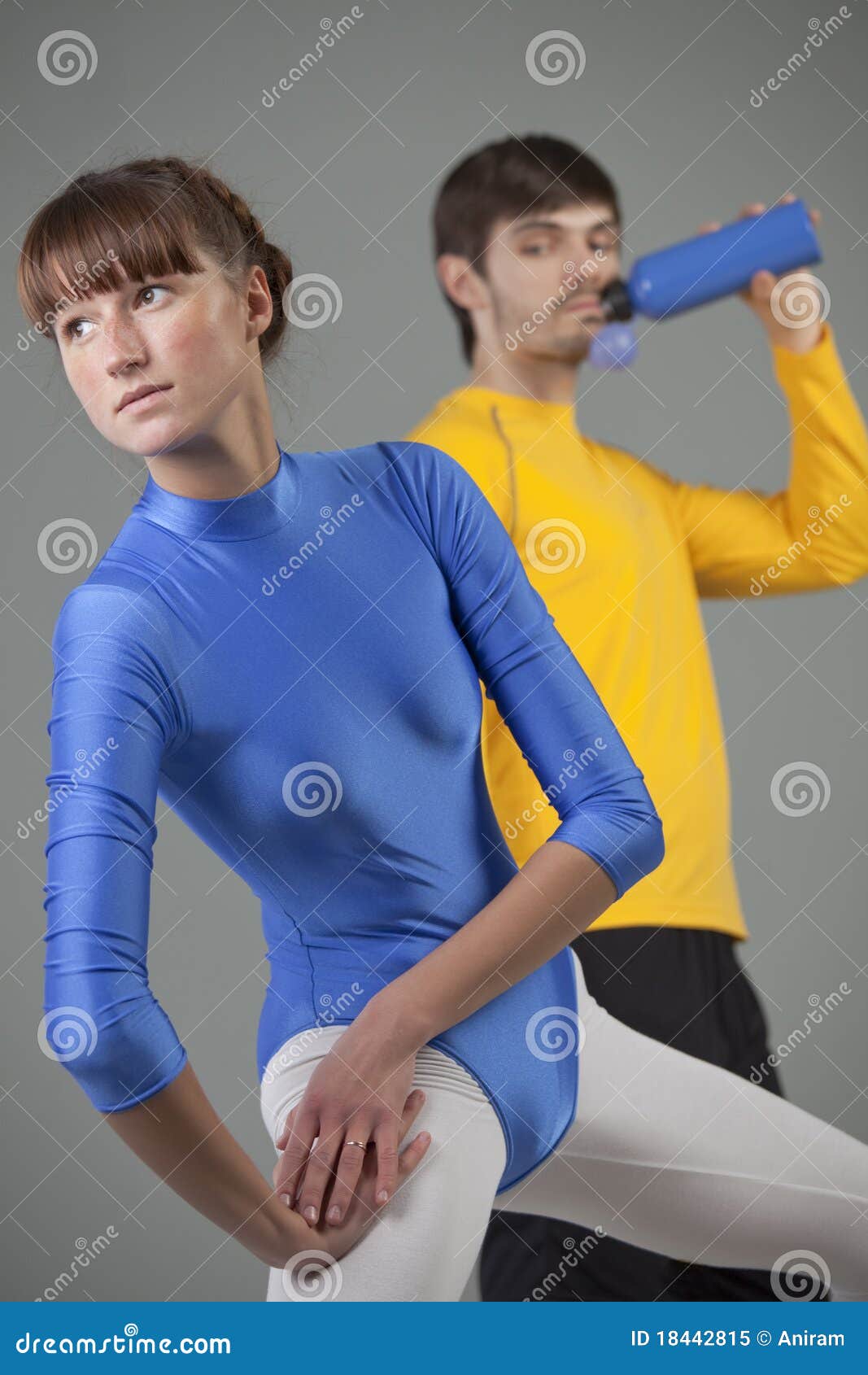 Sexual harassment stock image. Image of instructor, workout 18442815