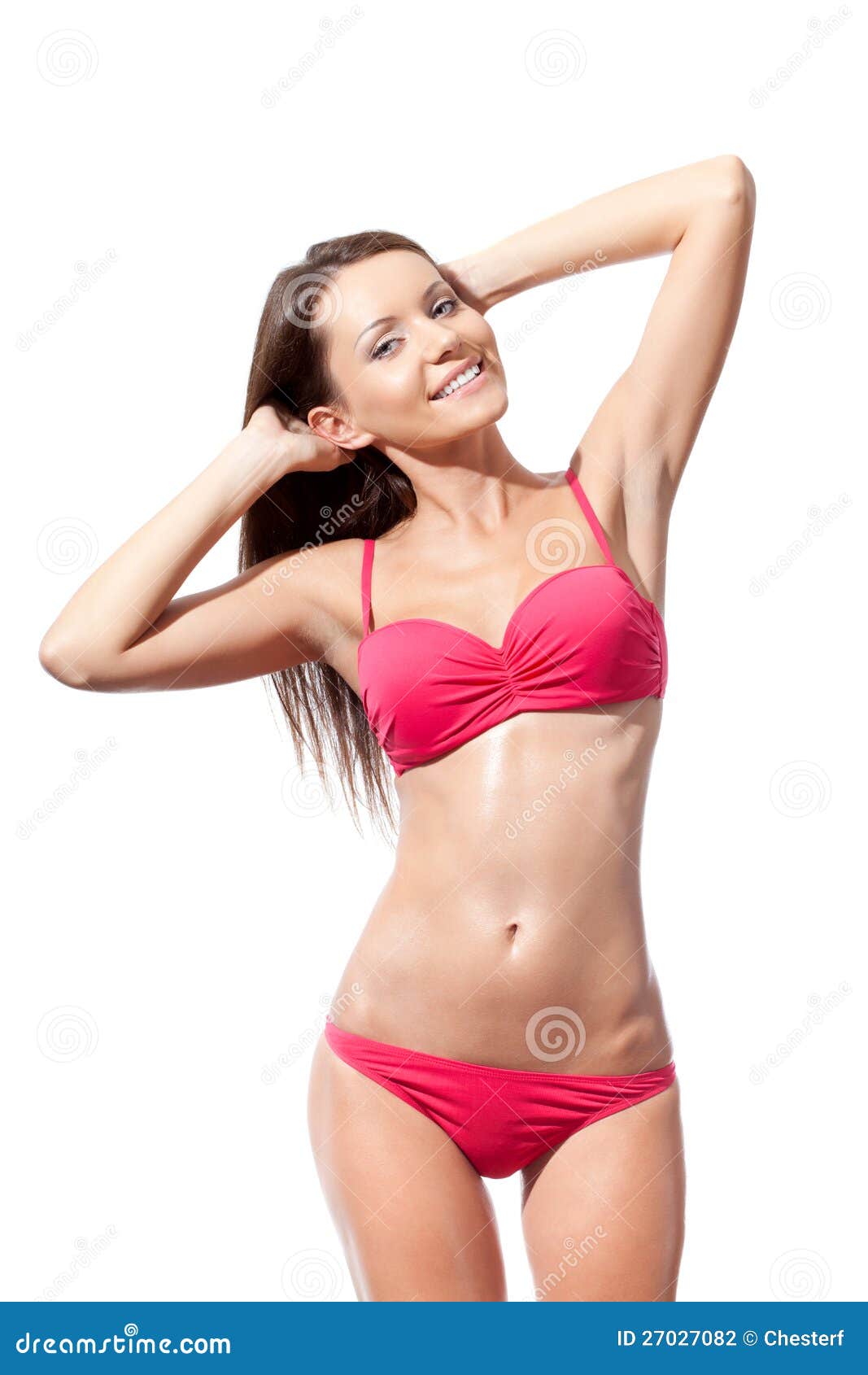 Sexual Hot Woman Wearing Bikini Stock Photo
