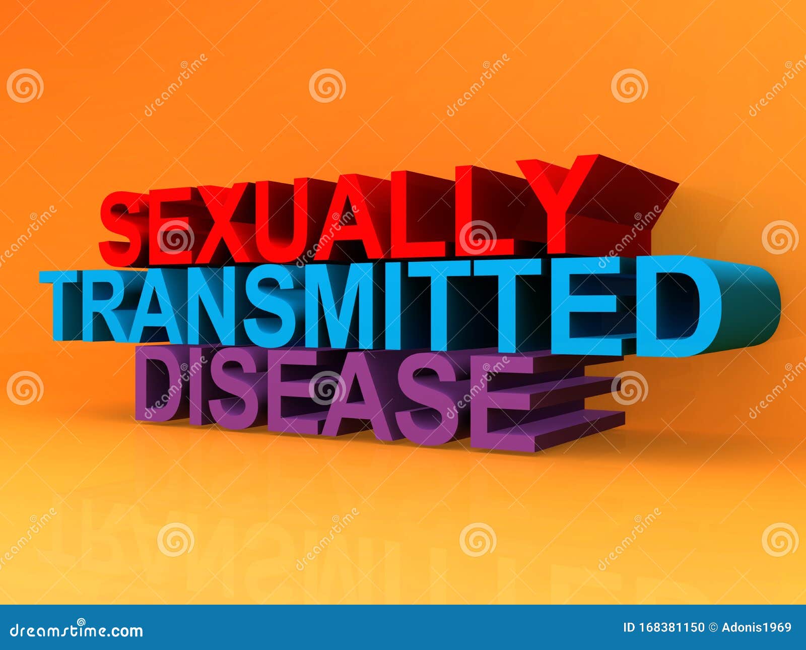 Sexually Transmitted Disease Stock Illustration Illustration Of