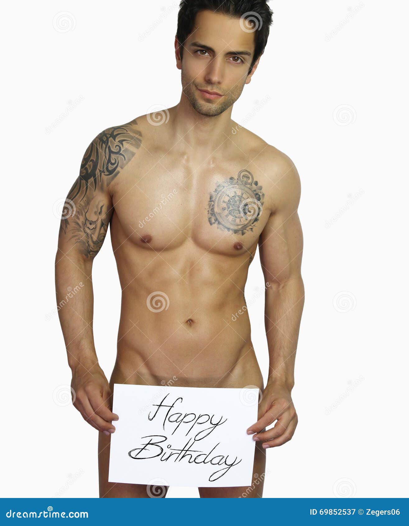 Männer happy nackt birthday Tristan Thompson
