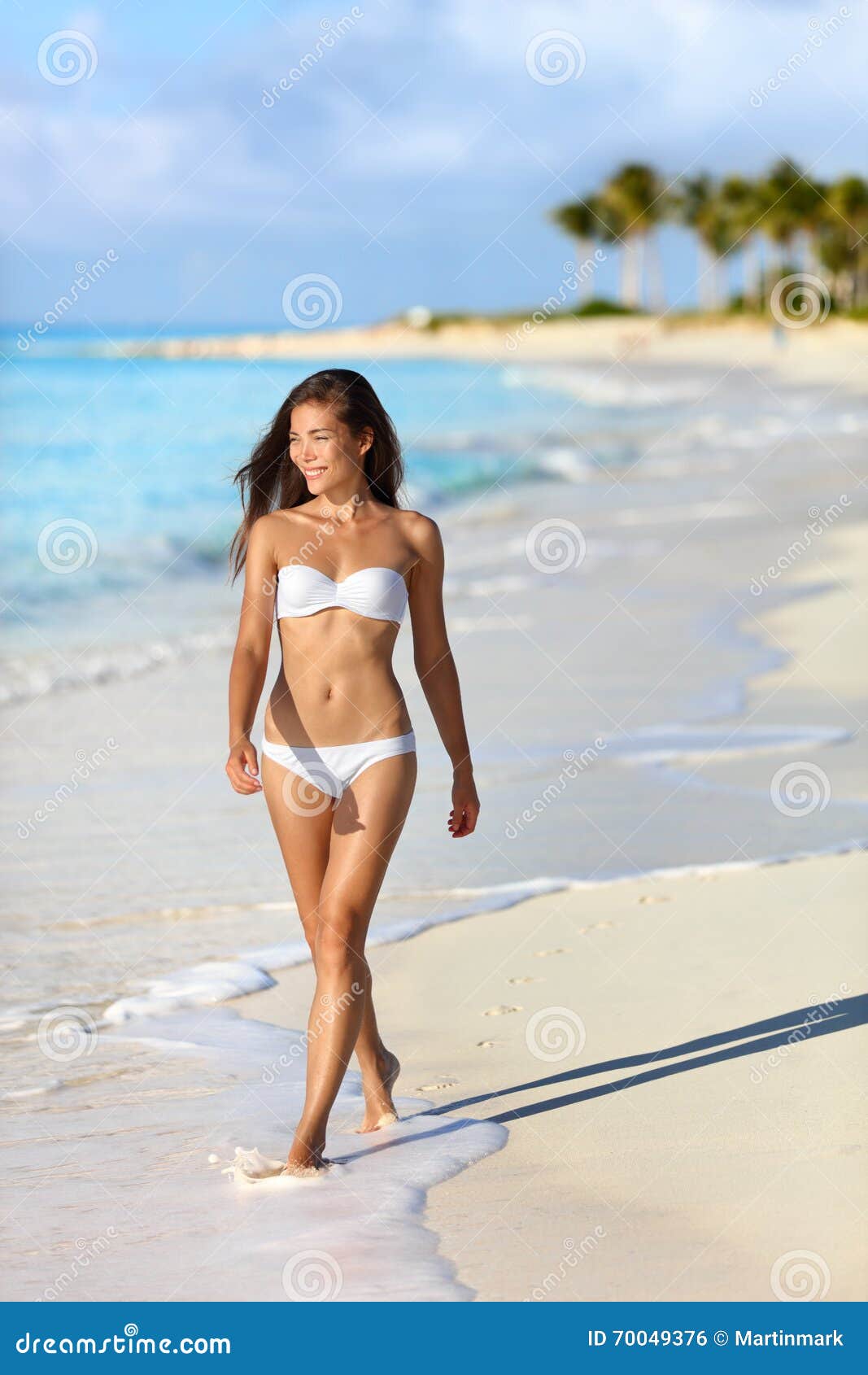239 Toned Woman Walking Beach Stock Photos photo