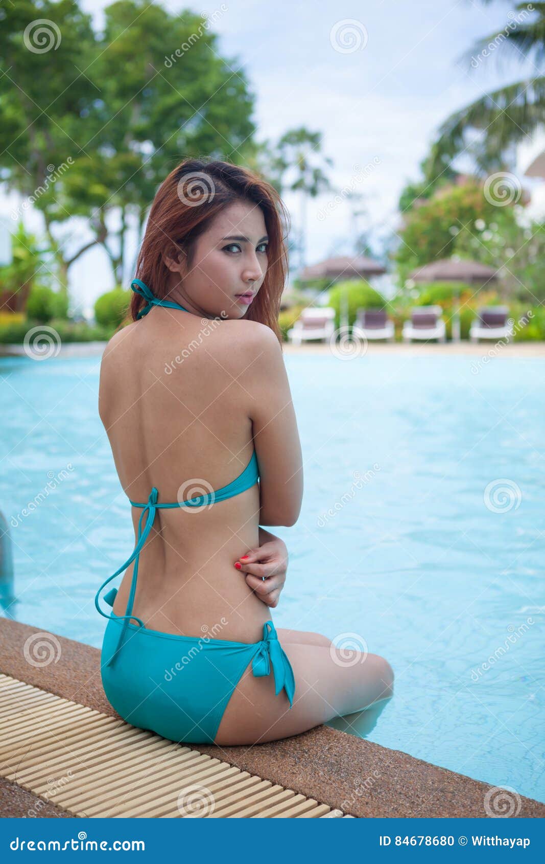 Sexy Girls Schwimmen