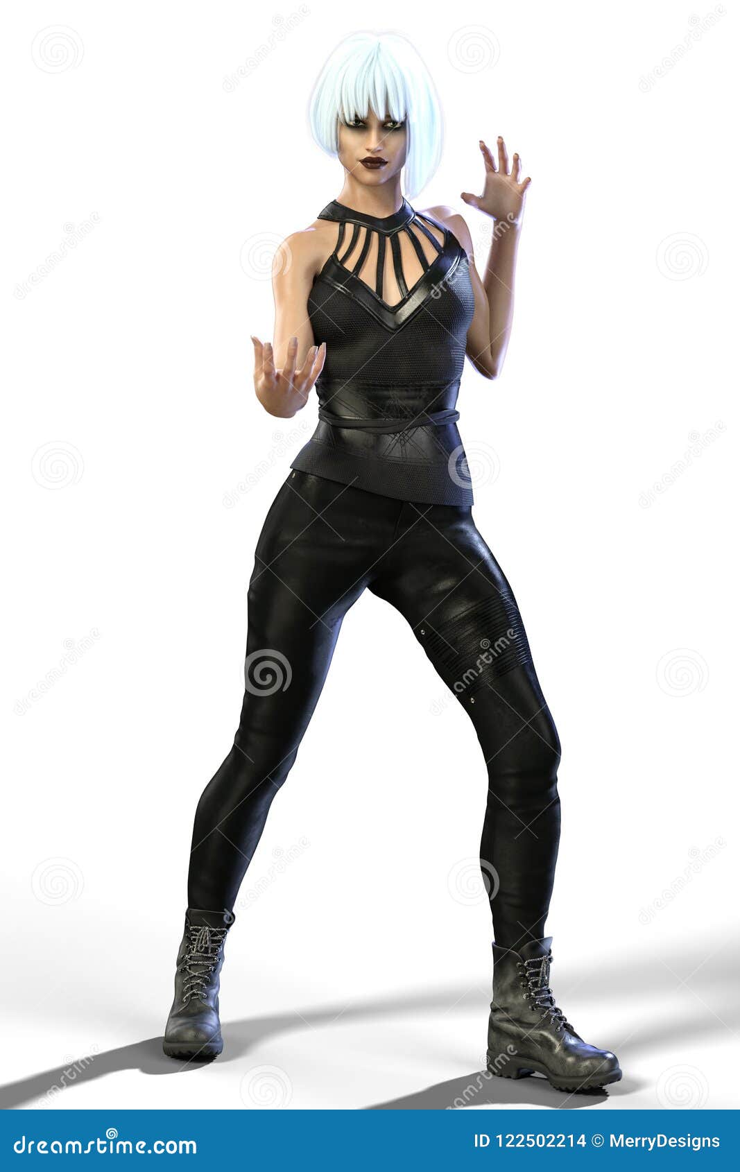 Assertive Urban Warrior Stock Image 122250469