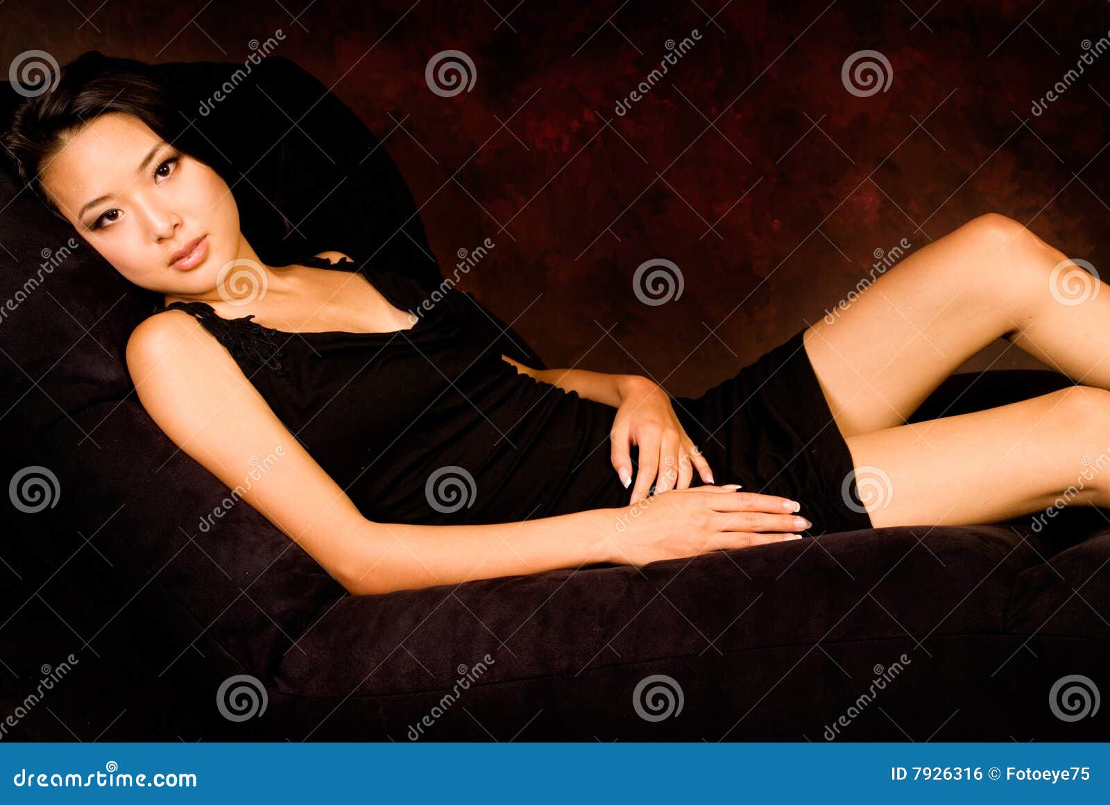 Sexy Aziatische Brunette Stock Foto Image Of Betoverend