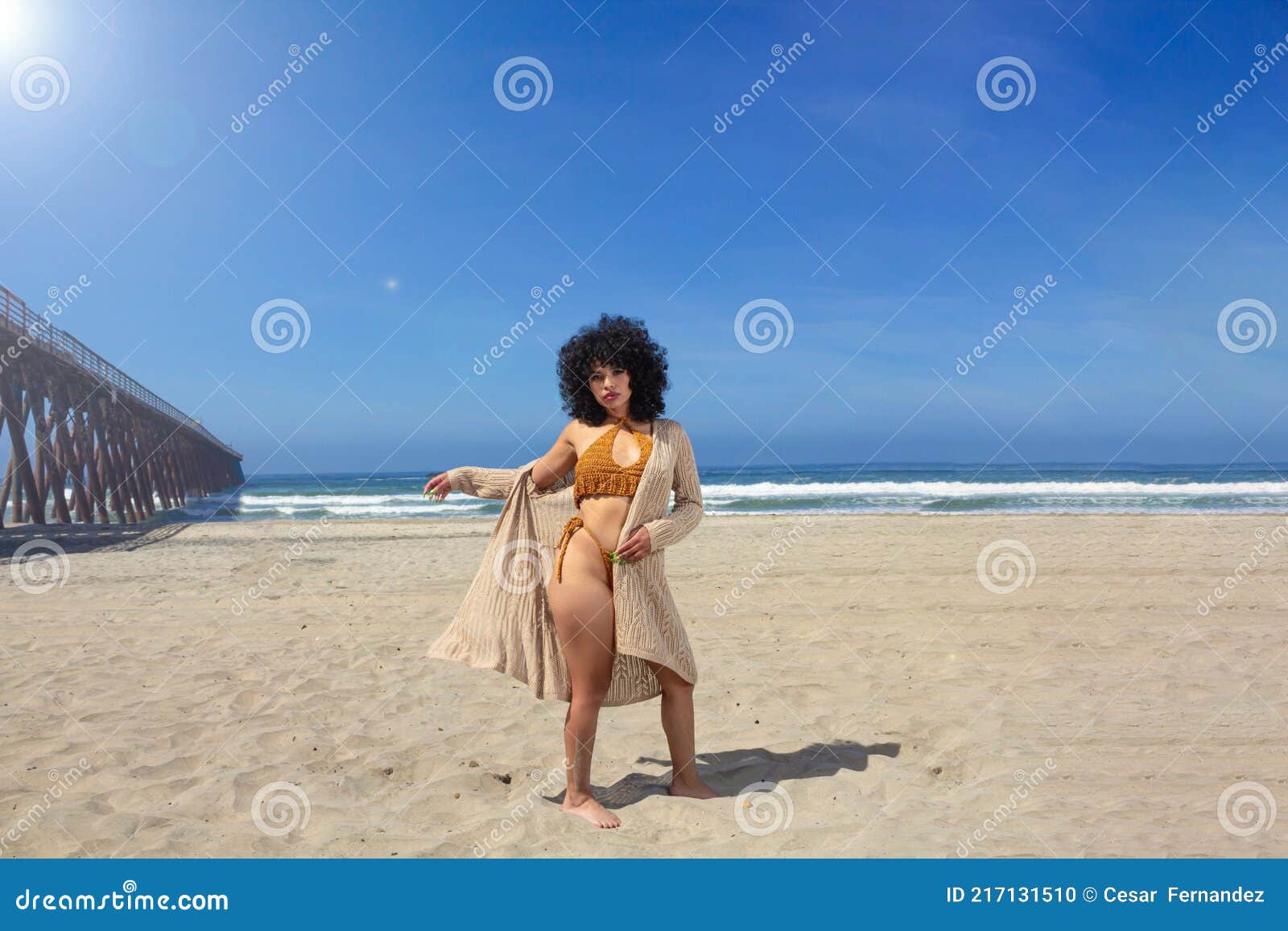 hot mexican girl on beach