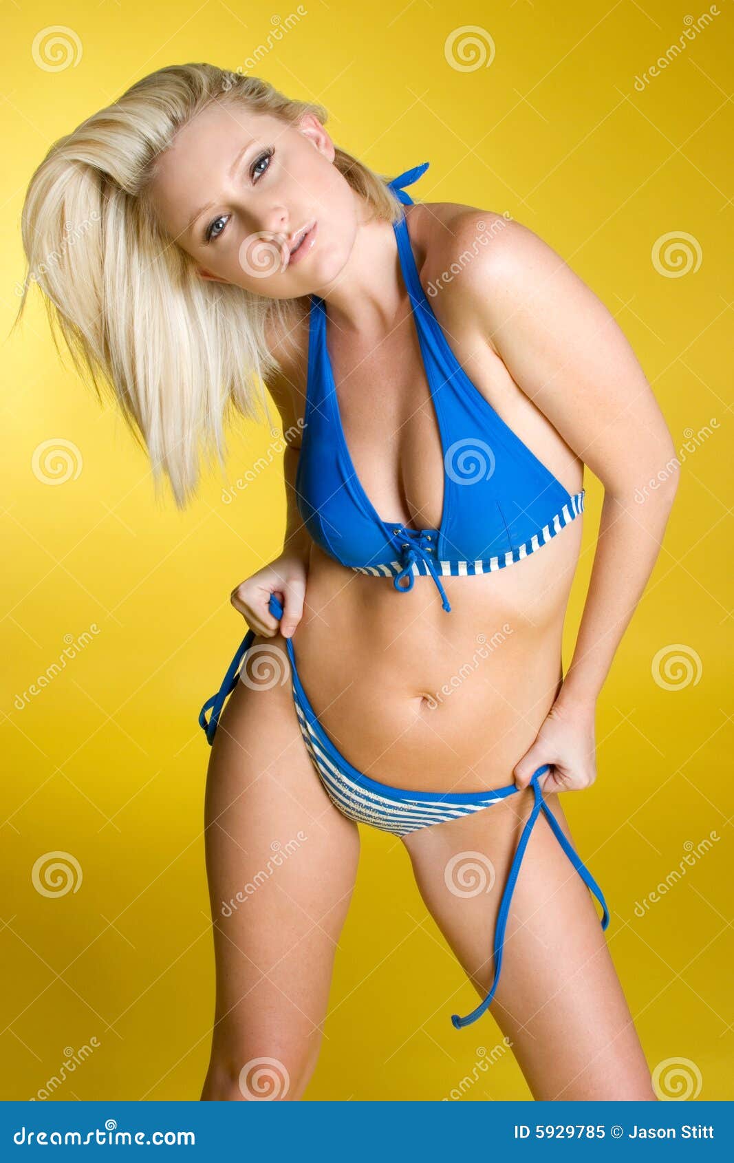 Blonde Teen Bikini