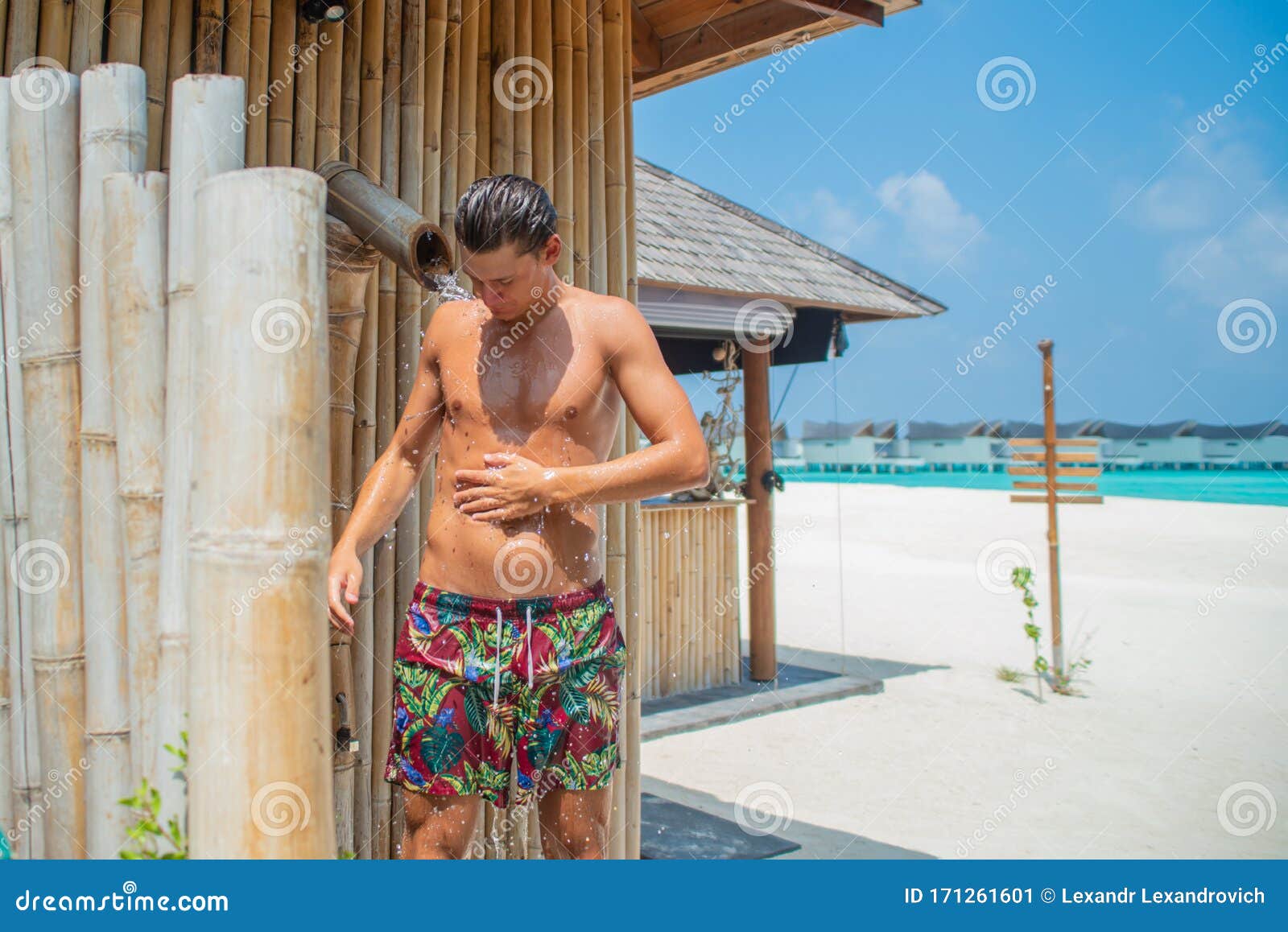 c11 figurine beachboy holiday beach holiday pool man