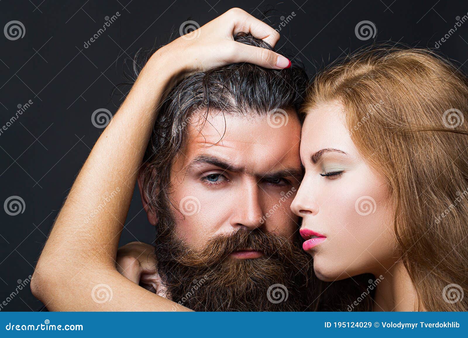 Girl Kissing Boy Naked Stock Photos image